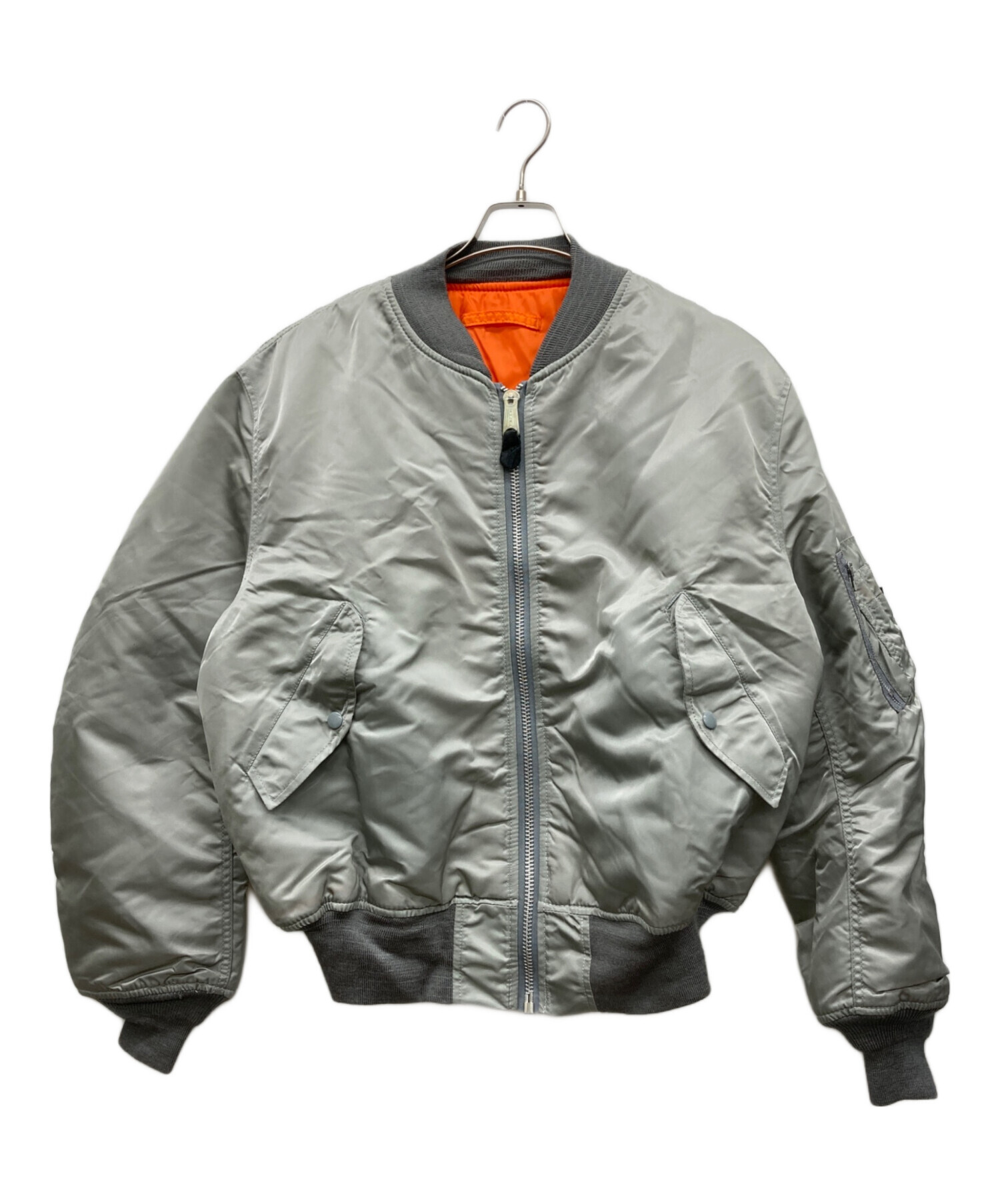 中古・古着通販】CONCORD (コンコルド) MA-1ジャケット グレー サイズ