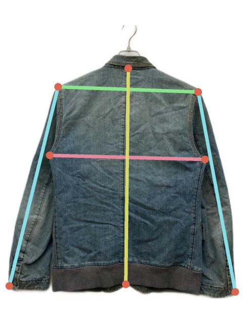 中古・古着通販】OZONE ROCKS (オゾンロックス) デニムジャケット 