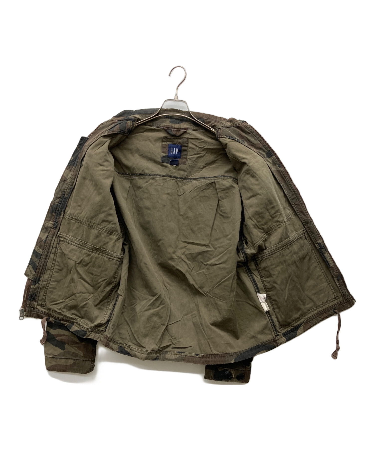 中古・古着通販】GAP (ギャップ) ミリタリージャケット ブラウン 