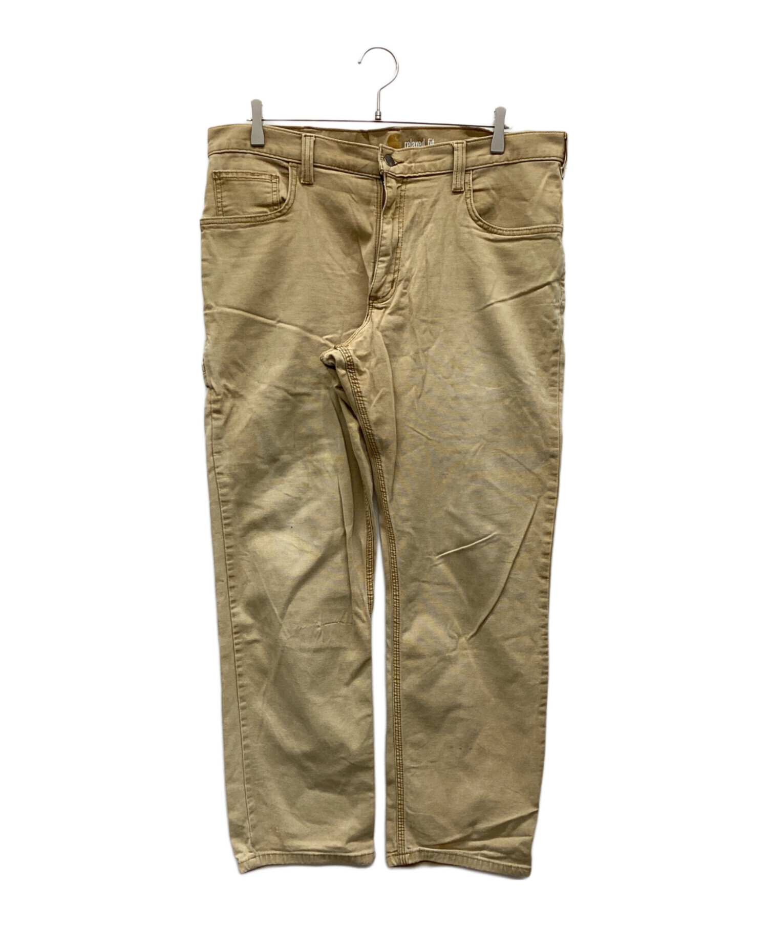 中古・古着通販】CarHartt (カーハート) 5-Pocket Work Pants ベージュ 
