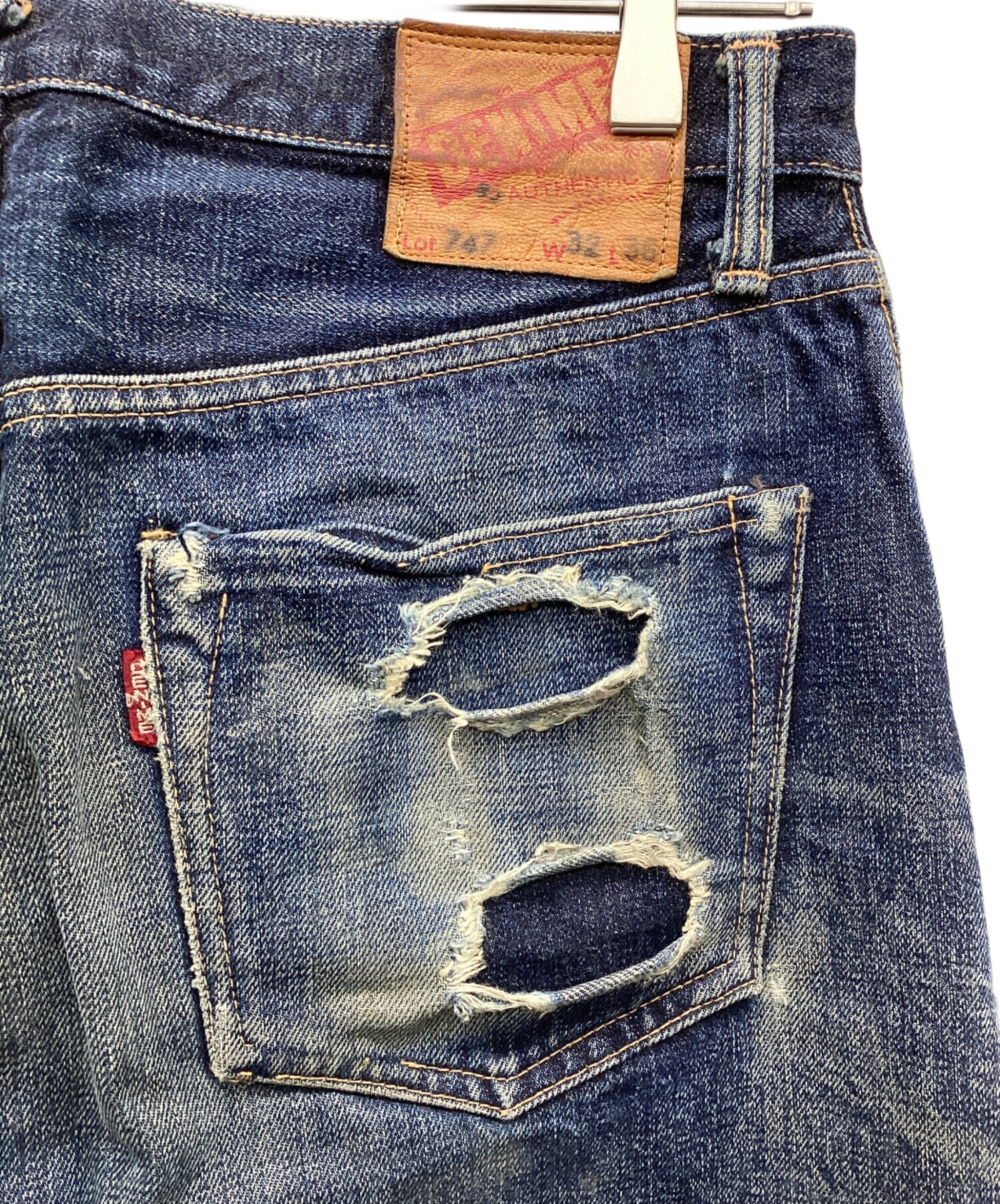中古・古着通販】DENIME (ドゥニーム) デニムパンツ インディゴ サイズ