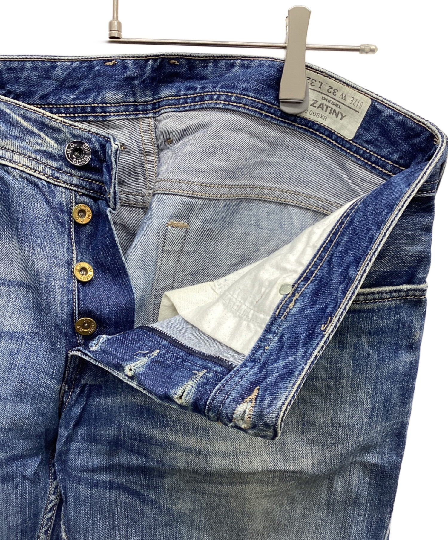 中古・古着通販】DIESEL (ディーゼル) デニムパンツ インディゴ サイズ