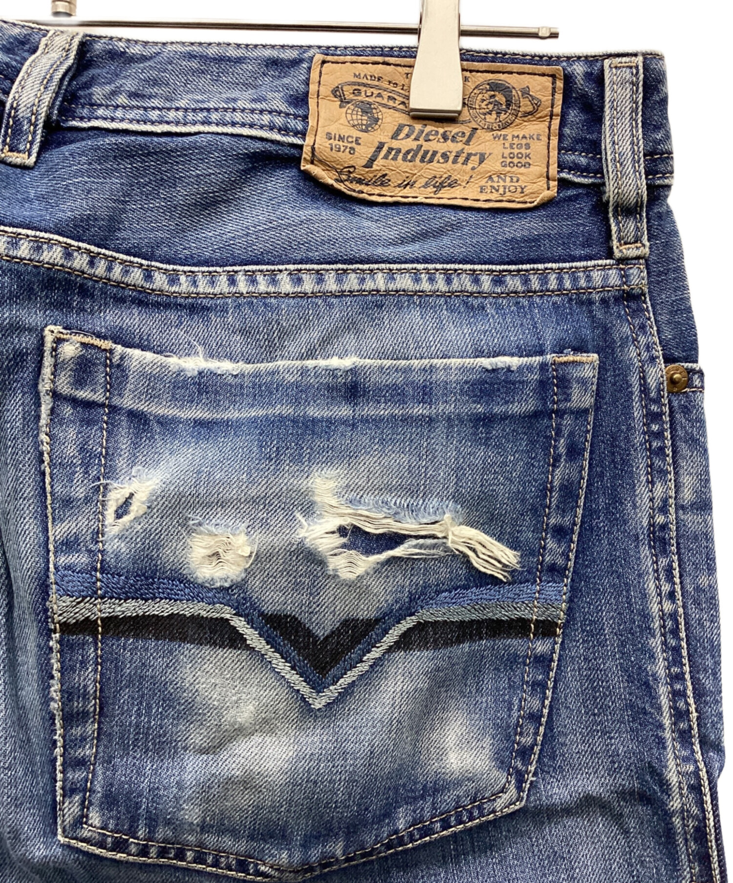 中古・古着通販】DIESEL (ディーゼル) デニムパンツ インディゴ サイズ
