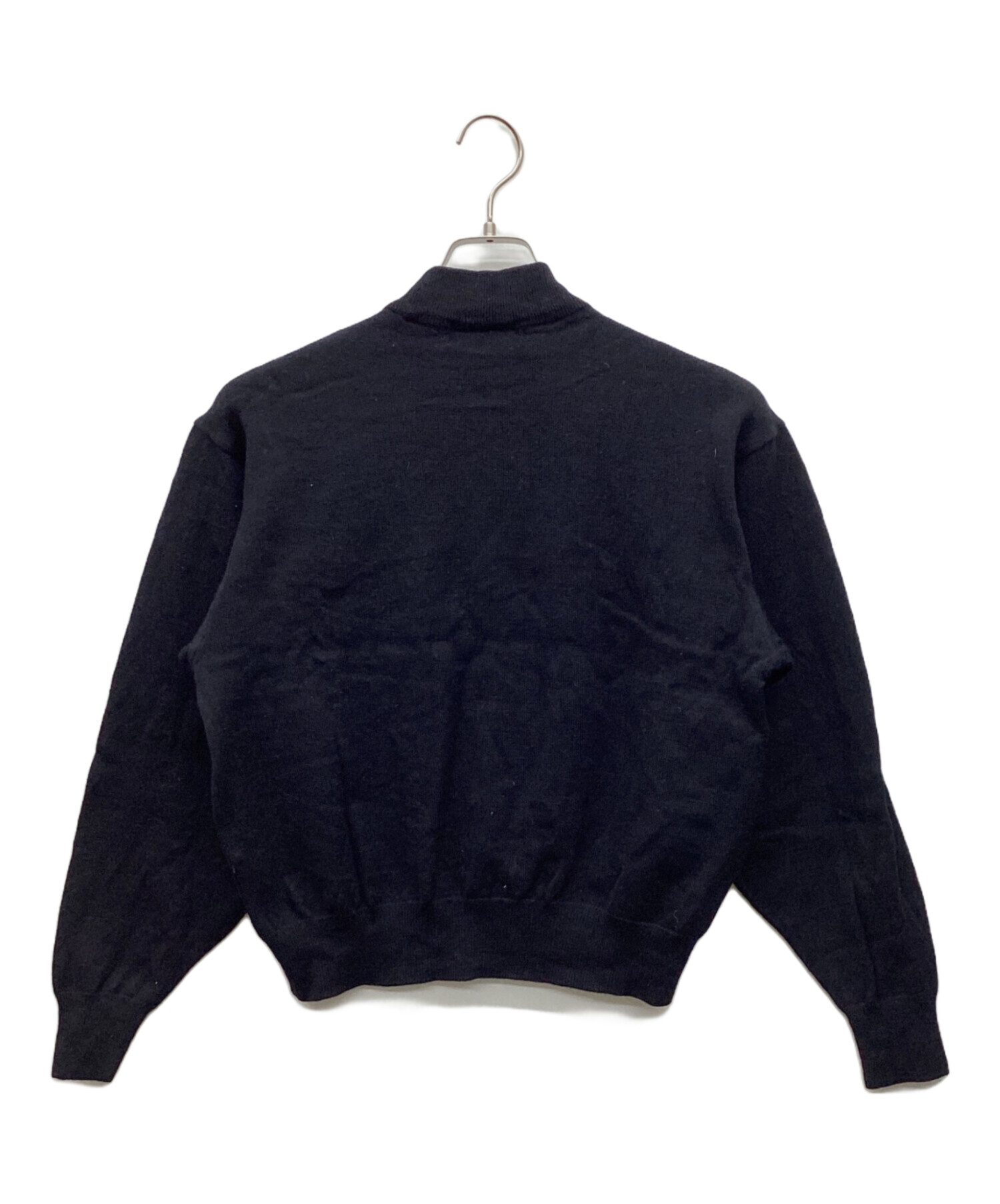 中古・古着通販】KENZO (ケンゾー) ニットスウェット ブラック サイズ 中古・古着通販】KENZO (ケンゾー) ニットスウェット ブラック サイズ