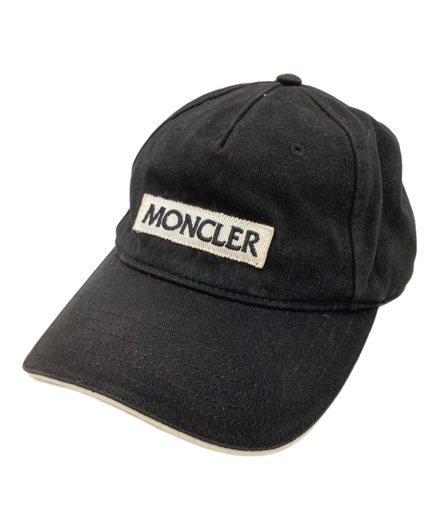 中古・古着通販】MONCLER (モンクレール) キャップ ブラック｜ブランド
