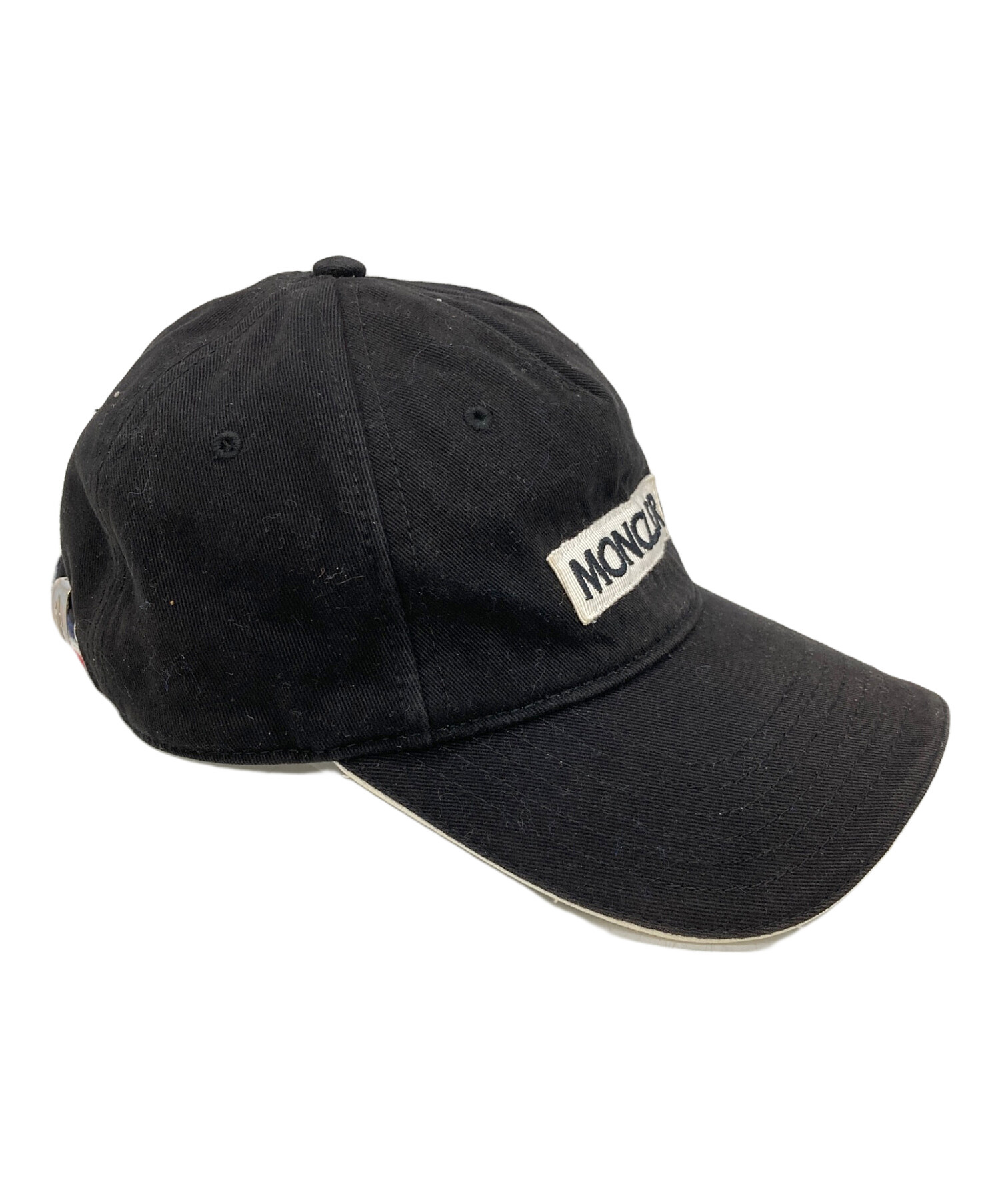 中古・古着通販】MONCLER (モンクレール) キャップ ブラック｜ブランド