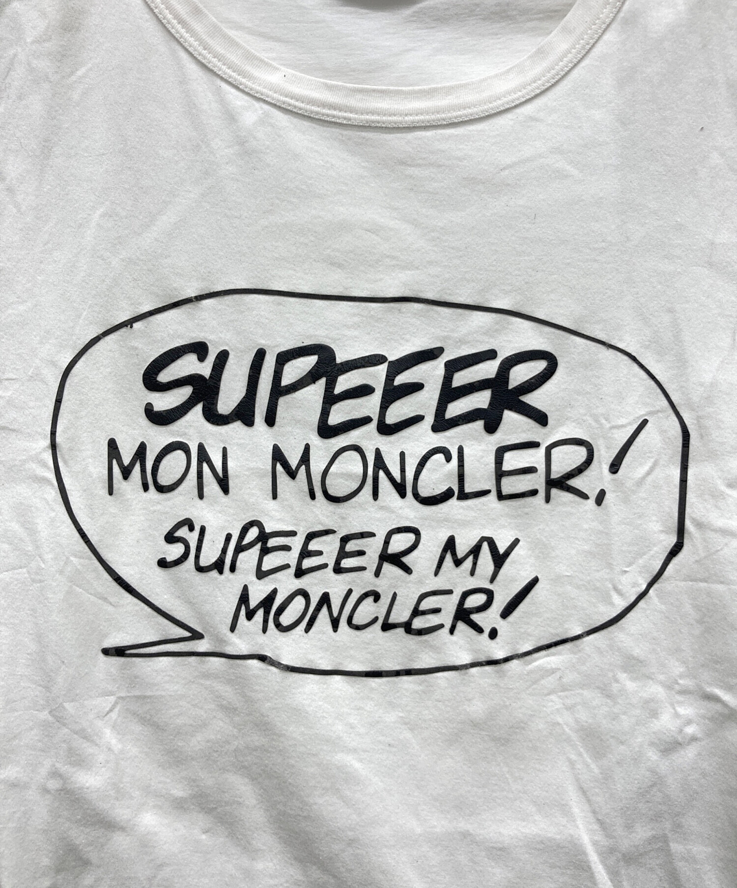 中古・古着通販】MONCLER (モンクレール) グラフィック Tシャツ