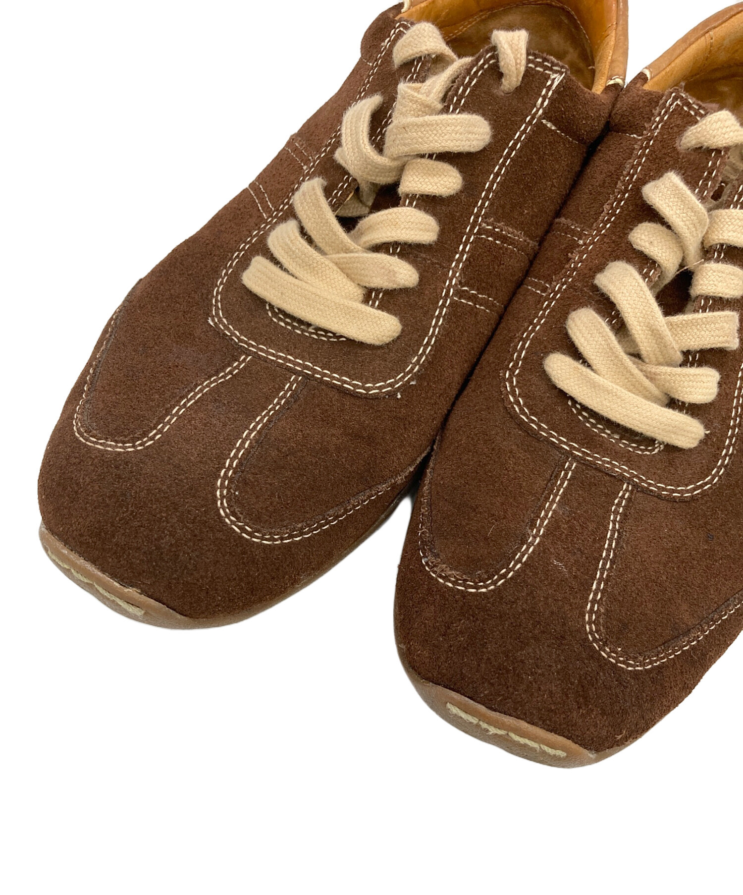 Cole Haan 26.5cm スニーカー ブラウン チョコレート レザー 革 