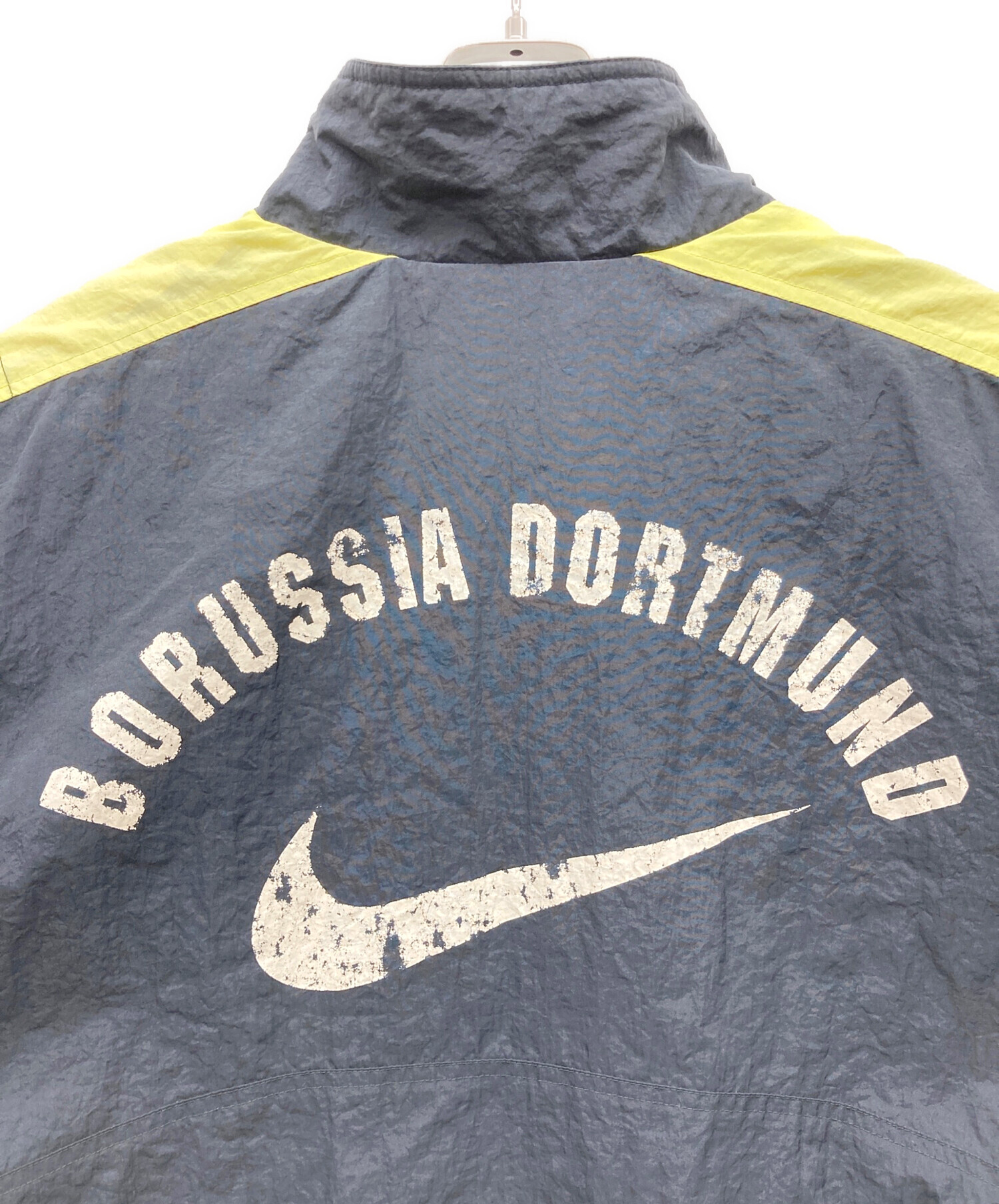 中古・古着通販】NIKE (ナイキ) 90s中綿ナイロンジャケット ブラック