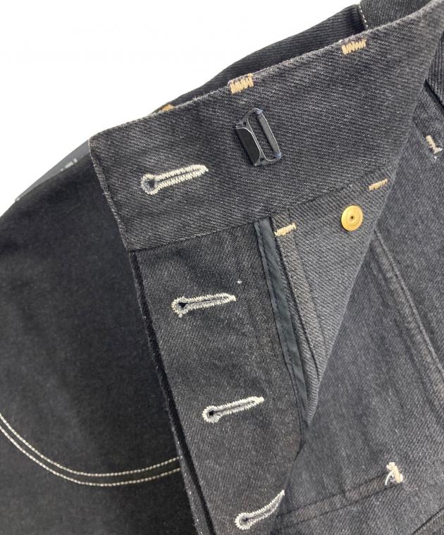 中古・古着通販】CHANEL (シャネル) ワイドショートデニムパンツ