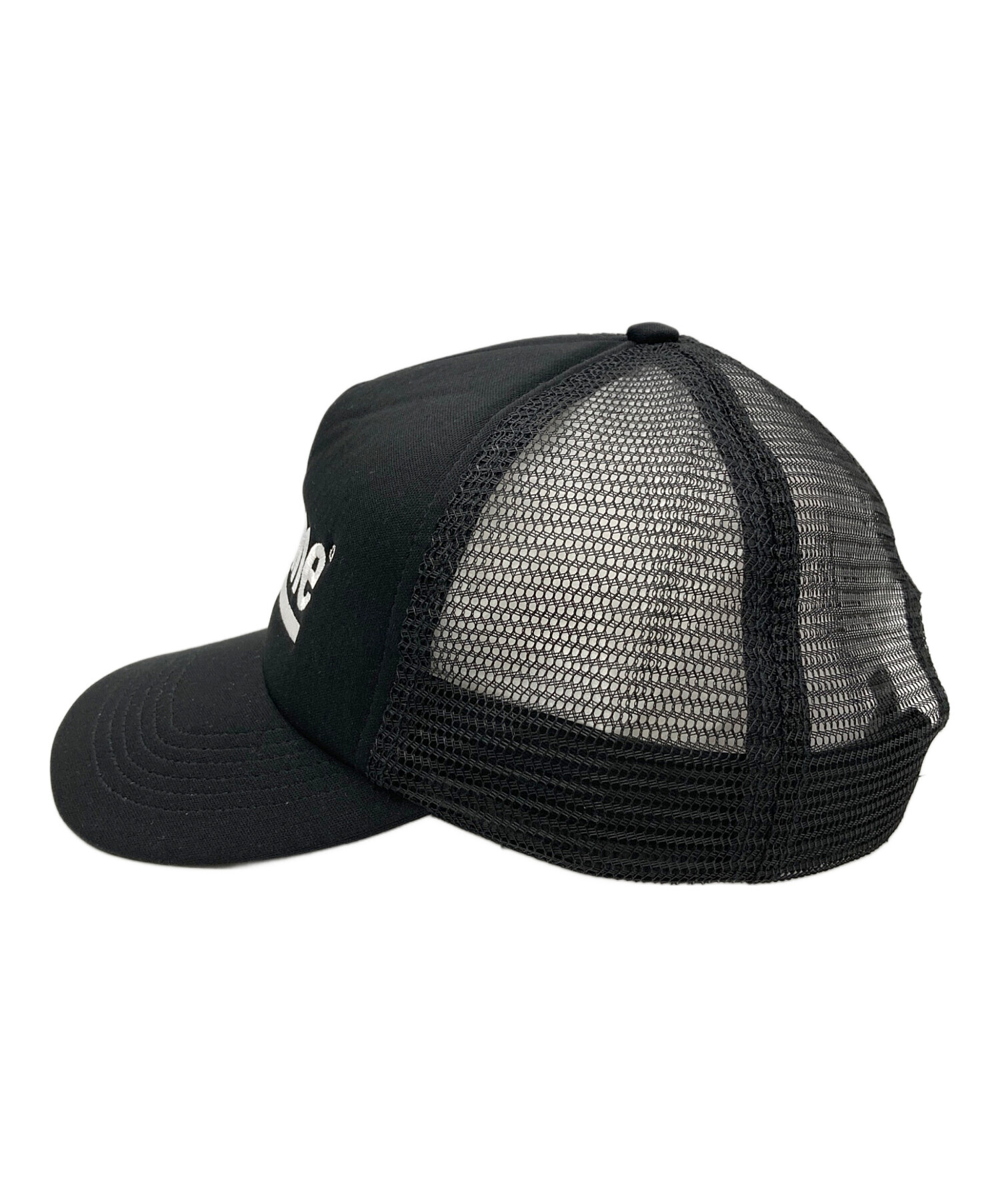 Supreme シュプリーム メッシュキャップ ブラック スタッズ付き 正規品 中古・古着通販】SUPREME (シュプリーム) メッシュキャップ ブラック
