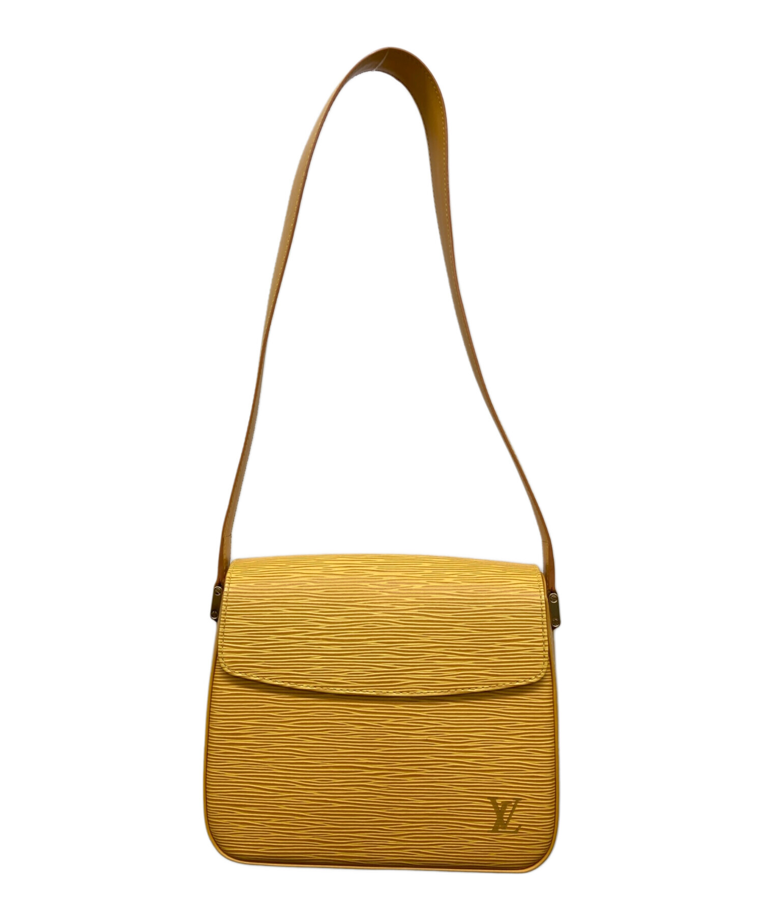 LOUIS VUITTON ルイ・ヴィトン ファシナントアンプランド ショルダーバッグ イエロー  レディース【中古】 LOUIS VUITTON - LOUIS VUITTON ルイ・ヴィトン ファシナントアンプ