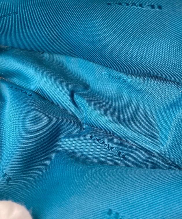 中古・古着通販】COACH (コーチ) スタッズトートバッグ ネイビー 中古・古着通販】COACH (コーチ) スタッズトートバッグ ネイビー