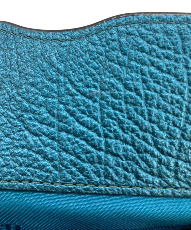 中古・古着通販】COACH (コーチ) スタッズトートバッグ ネイビー