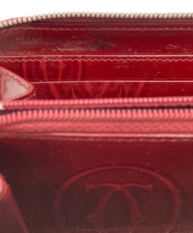 中古・古着通販】Cartier (カルティエ) 長財布 ボルドー｜ブランド