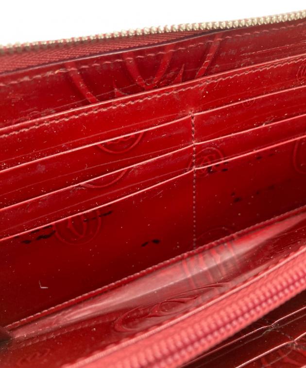 中古・古着通販】Cartier (カルティエ) 長財布 ボルドー｜ブランド
