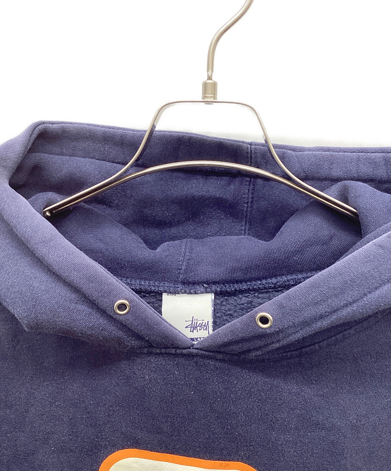 中古・古着通販】stussy (ステューシー) ボックスロゴプリントパーカー