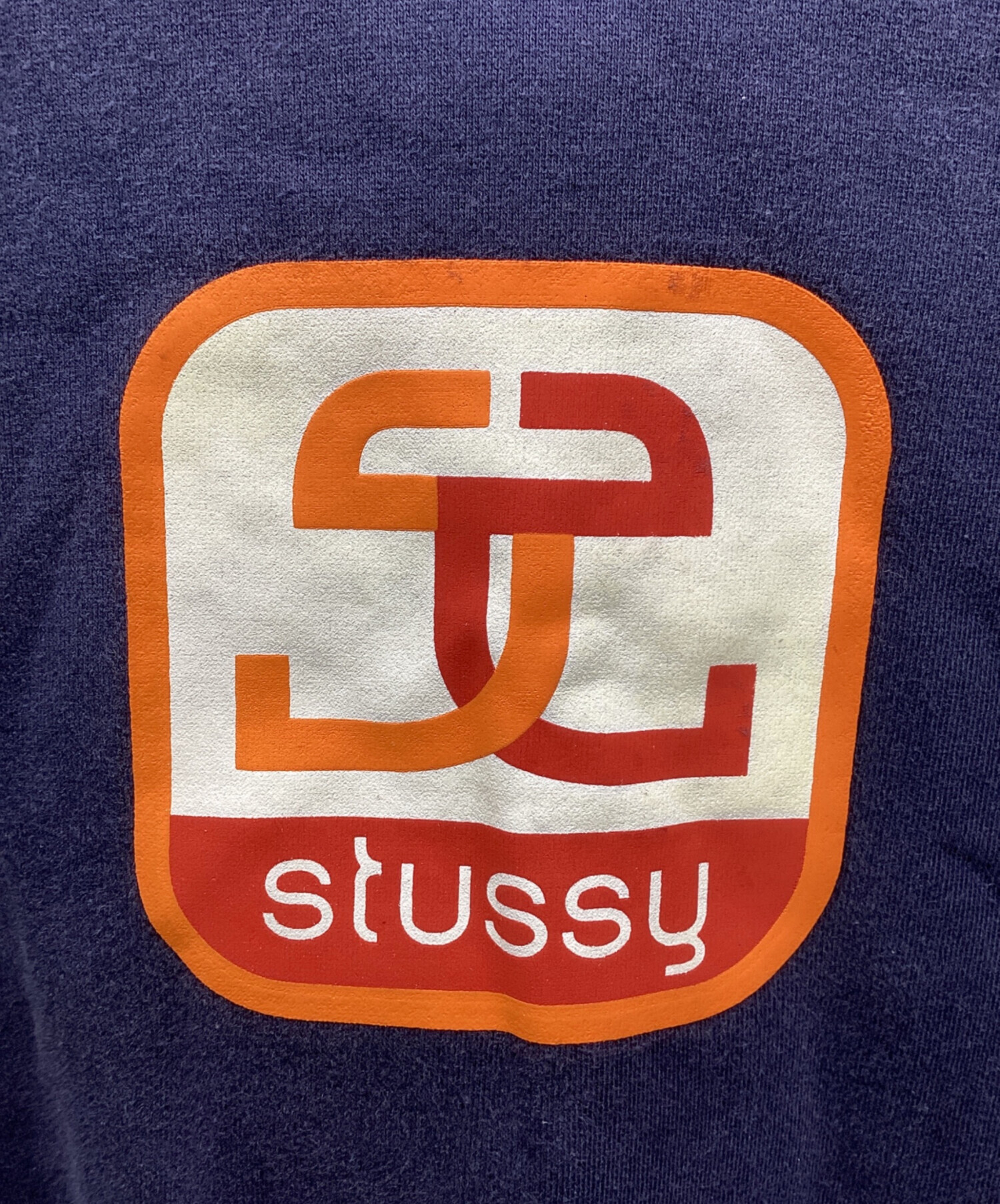 中古・古着通販】stussy (ステューシー) ボックスロゴプリントパーカー