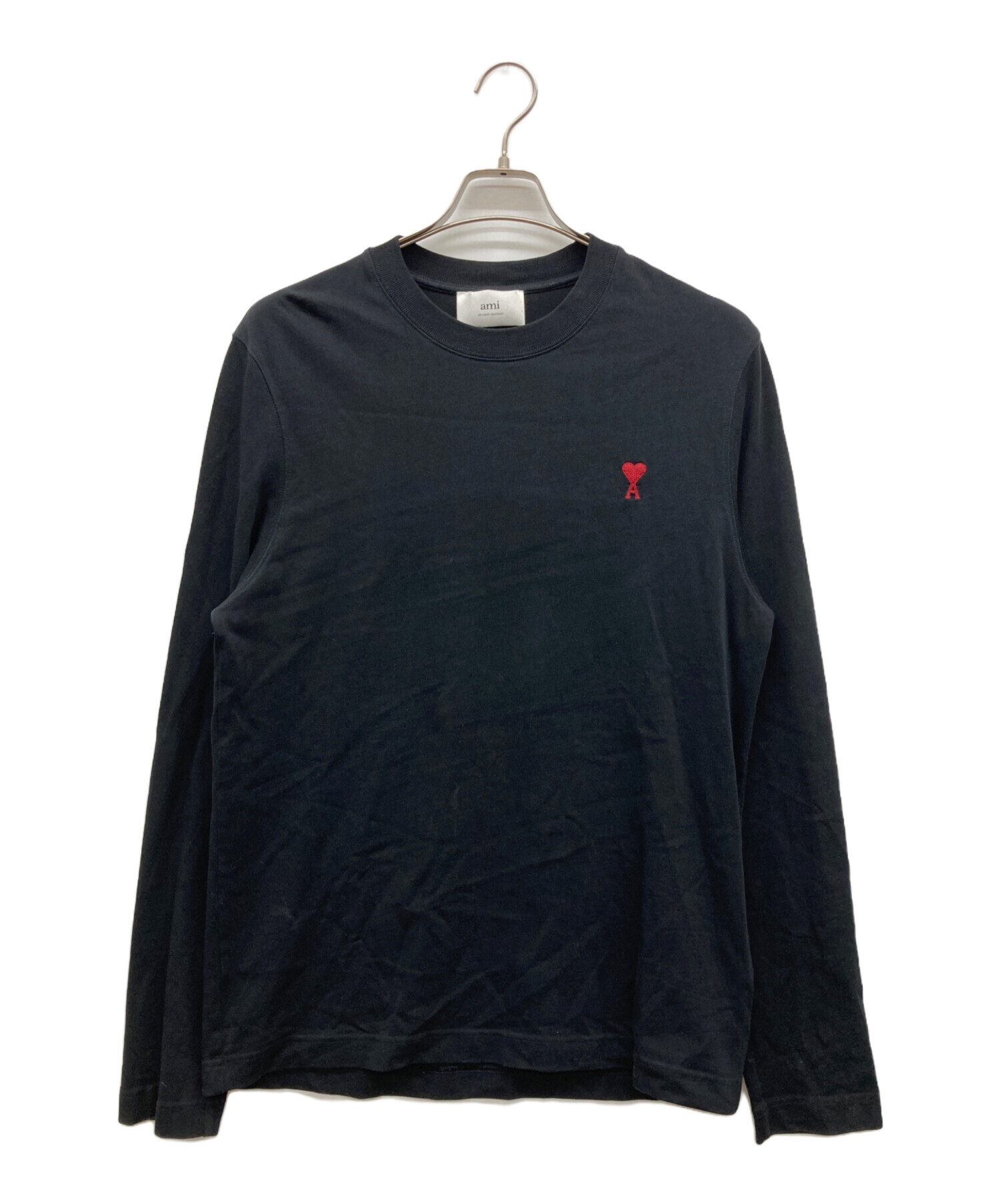 中古・古着通販】AMI PARIS (アミ パリス) ブラック オーガニック 