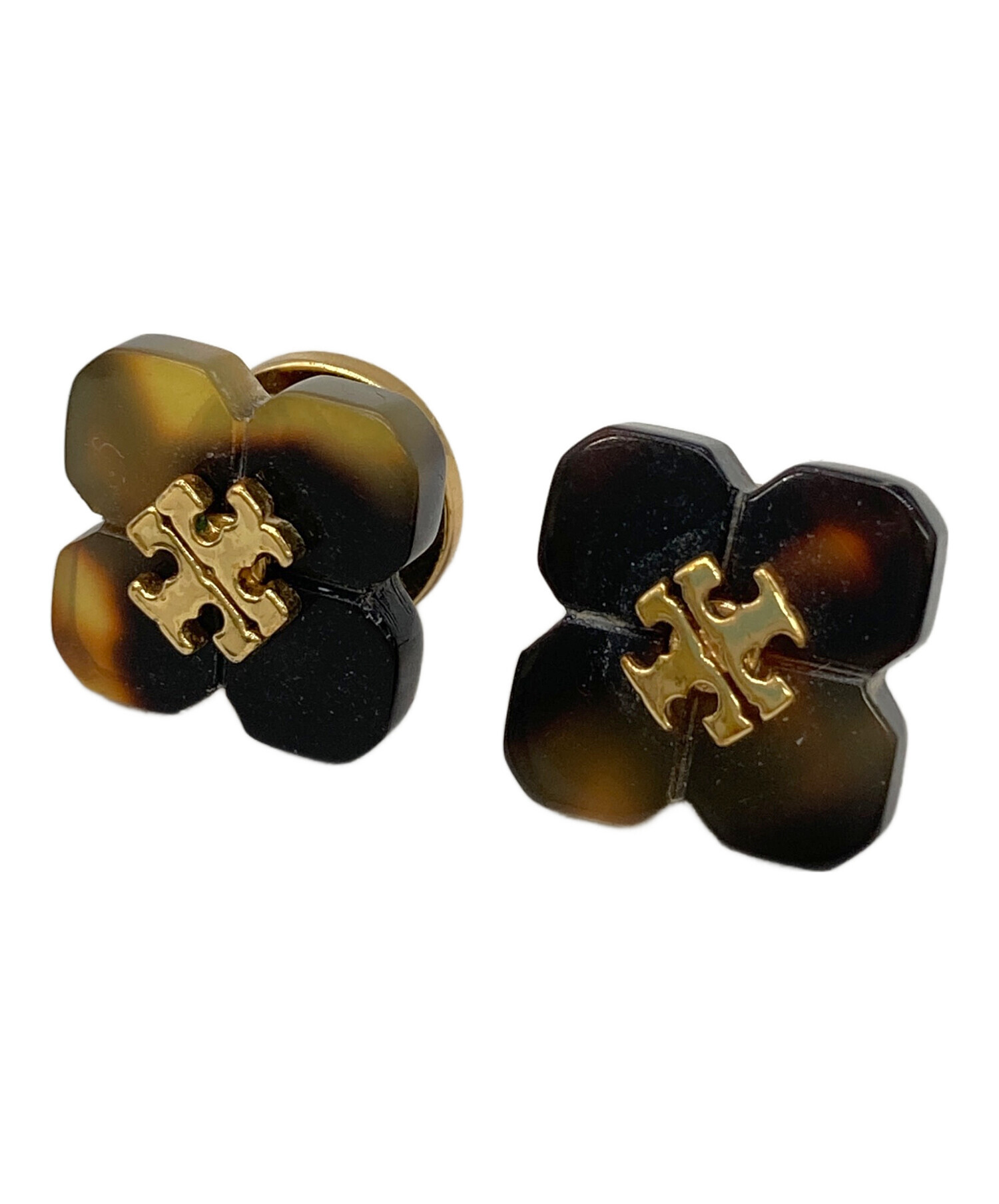 トリーバーチ ピアス ブラック 中古・古着通販】TORY BURCH (トリーバーチ) ピアス｜ブランド・古着