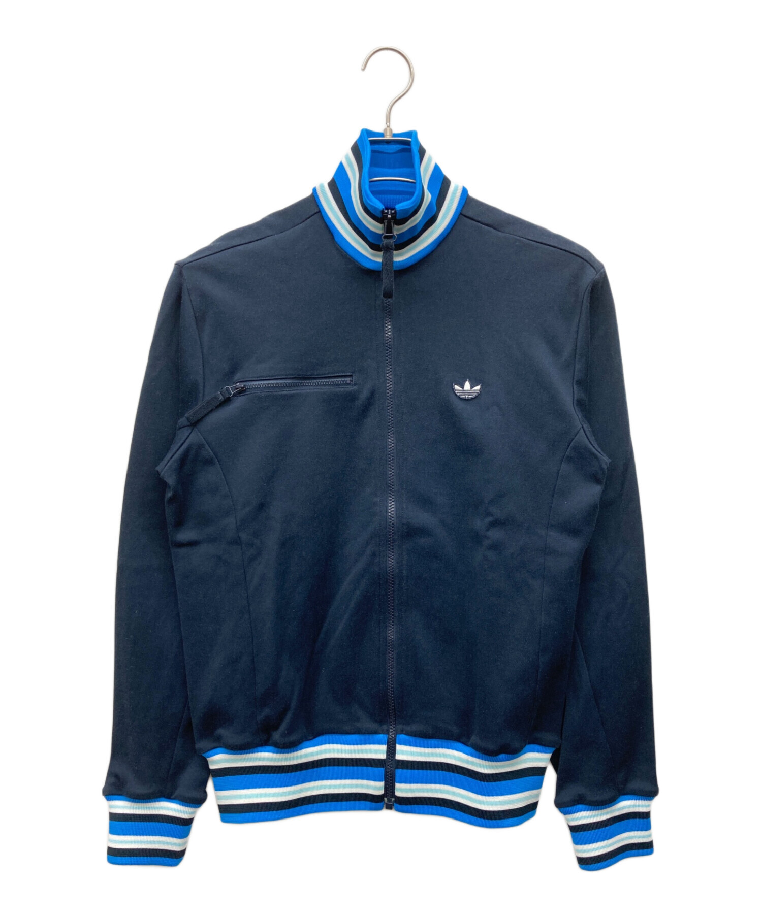 中古・古着通販】adidas (アディダス) トラックジャケット ネイビー 