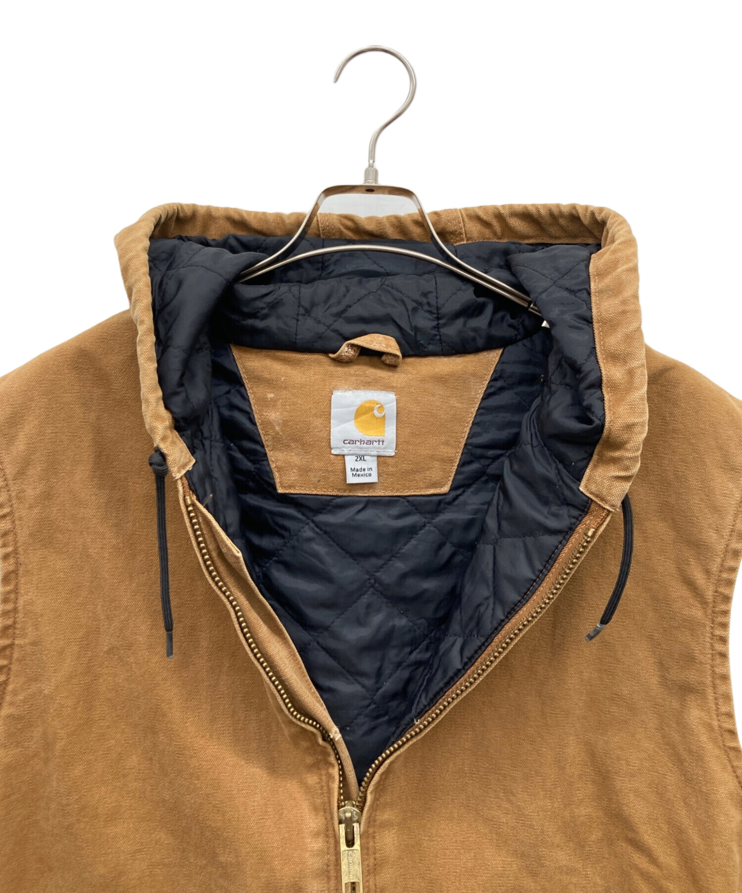 carhartt ブラウン ベスト 2XL 中古・古着通販】CarHartt (カーハート) アクティブベスト ブラウン