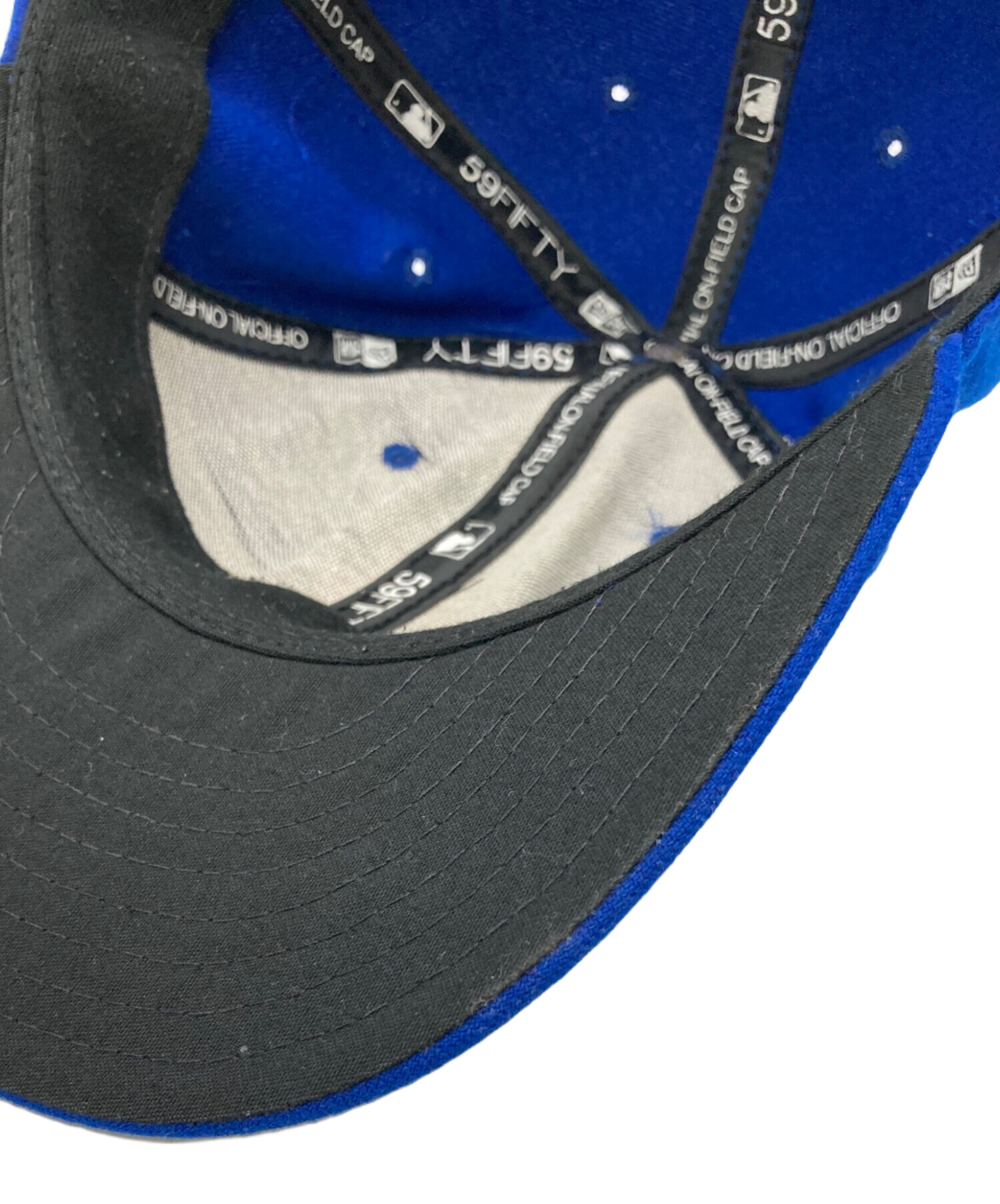 中古・古着通販】New Era (ニューエラ) キャップ ブルー サイズ:7 5/8