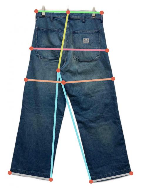 中古・古着通販】Hysteric Glamour (ヒステリックグラマー) ダメージ
