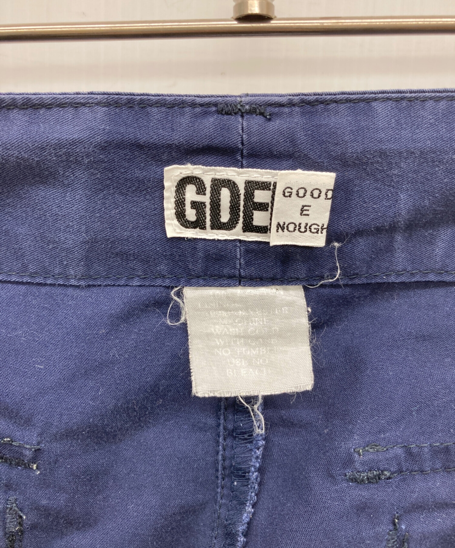 中古・古着通販】GOODENOUGH (グッドイナフ) ハーフパンツ ネイビー