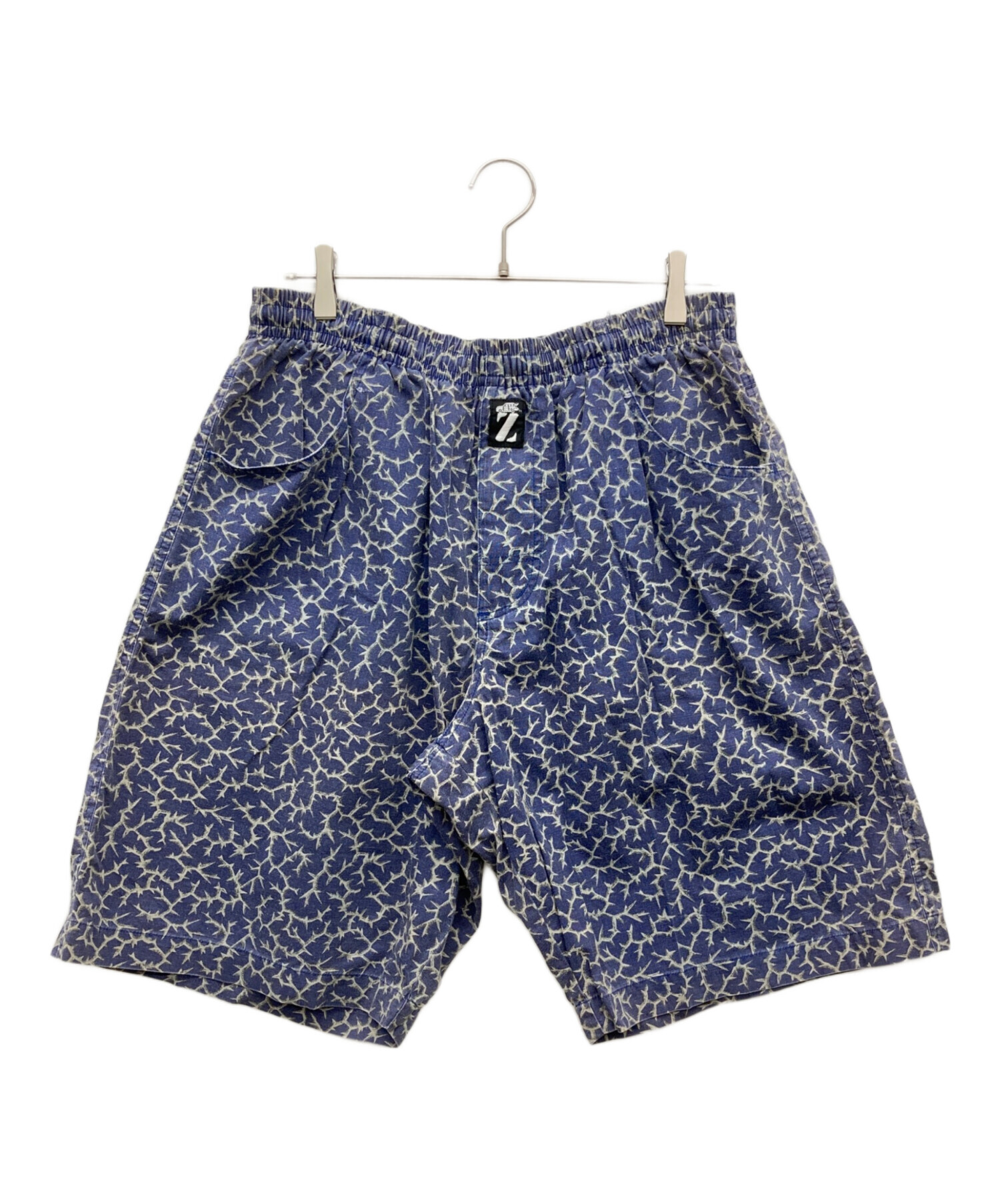 中古・古着通販】JIMMY'Z (ジミーズ) 総柄ハーフパンツ ネイビー