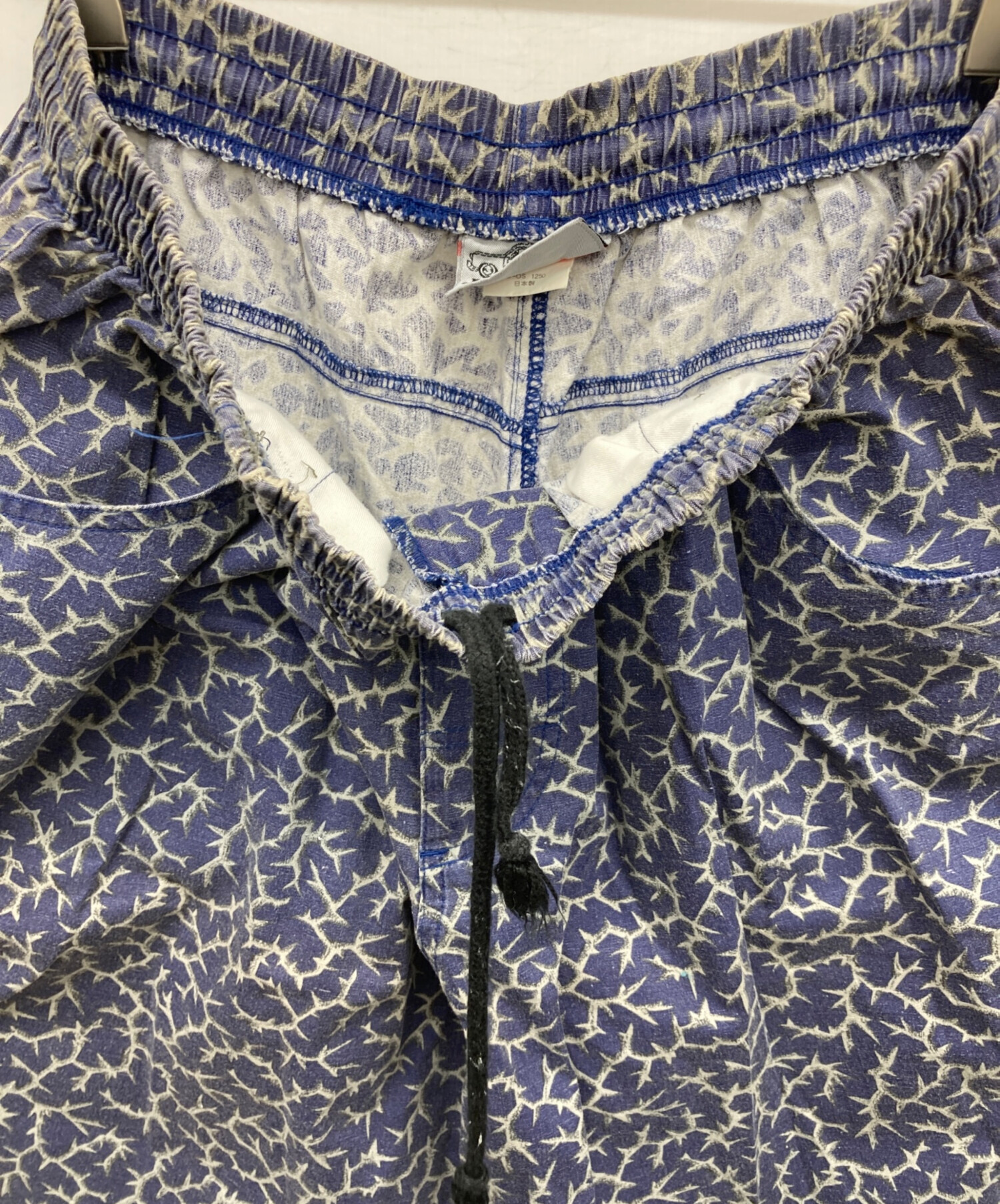中古・古着通販】JIMMY'Z (ジミーズ) 総柄ハーフパンツ ネイビー