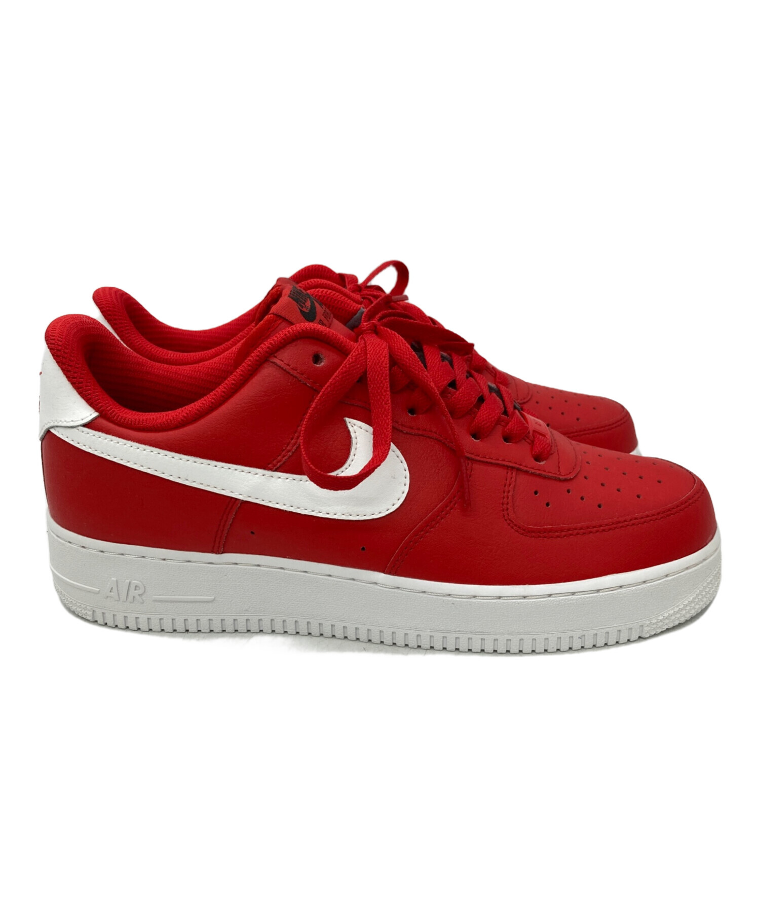中古・古着通販】NIKE (ナイキ) ローカットスニーカー レッド サイズ 