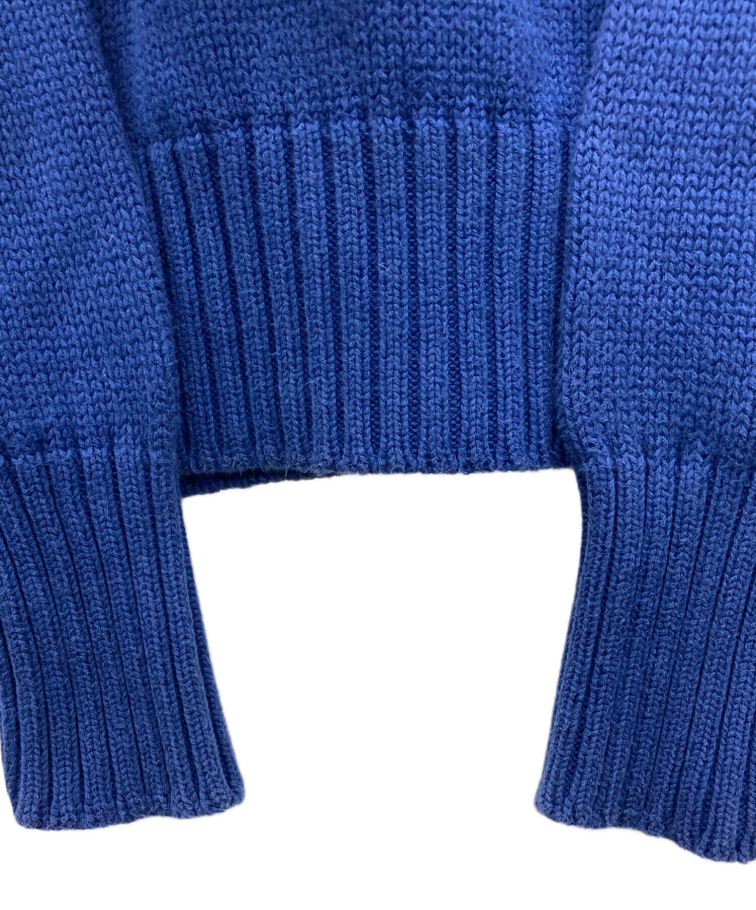 Polo by Ralph Lauren ニット　S 青　コットン 中古・古着通販】POLO RALPH LAUREN (ポロ・ラルフローレン) コットン