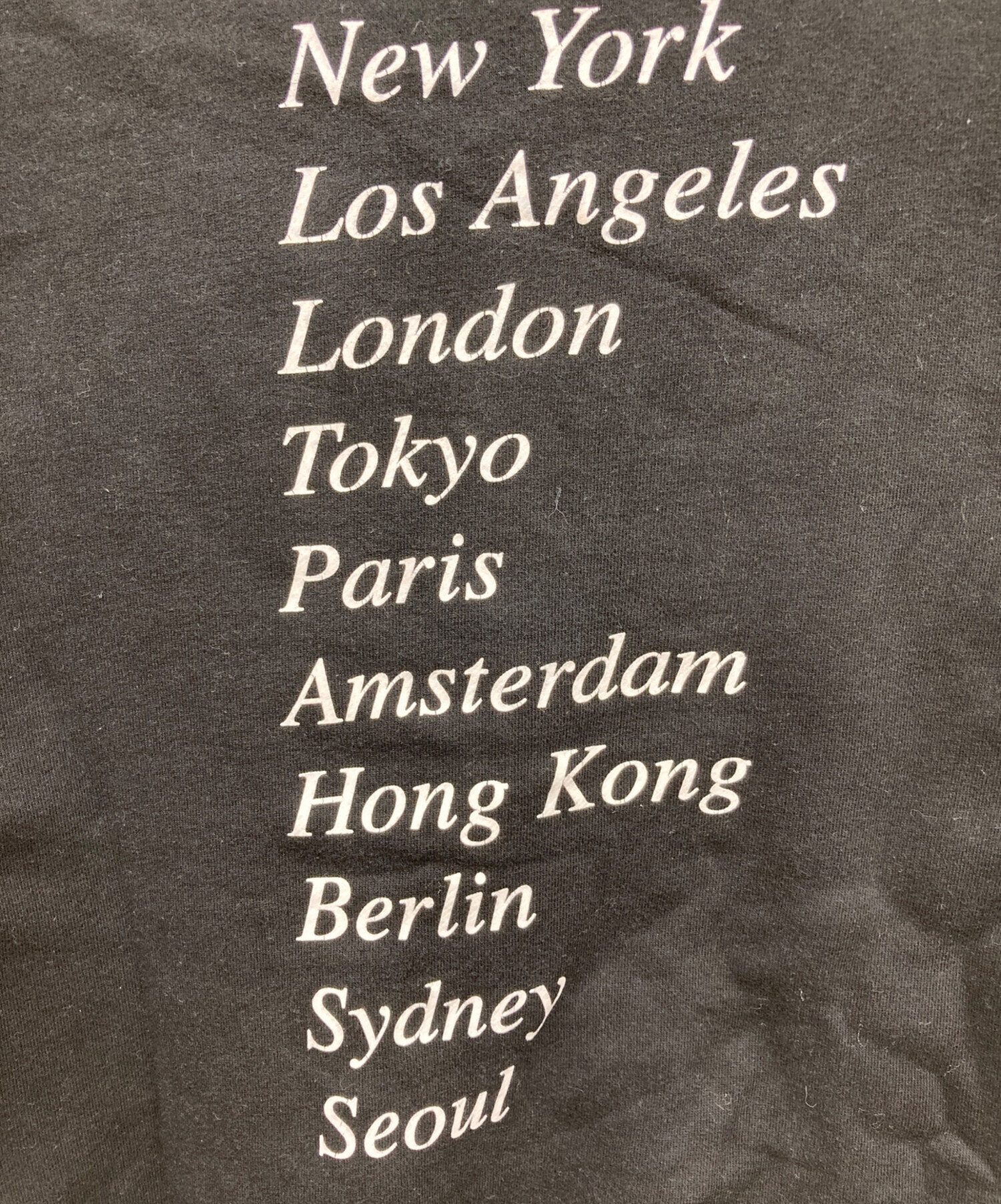 中古・古着通販】stussy (ステューシー) スウェット ブラック サイズ:S 