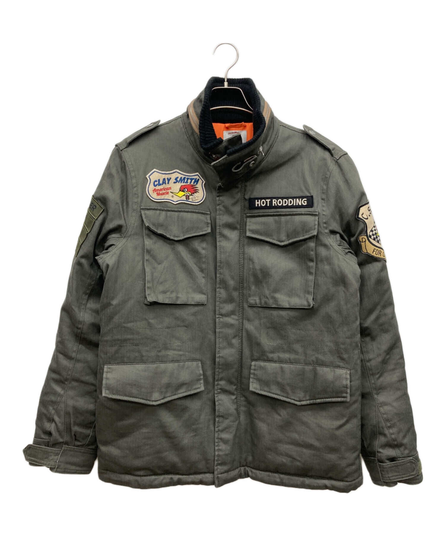 CLAY SMITH ワークジャケット メンズ XL バイカー 古着 中古・古着通販】clay smith (クレイスミス) ミリタリージャケット