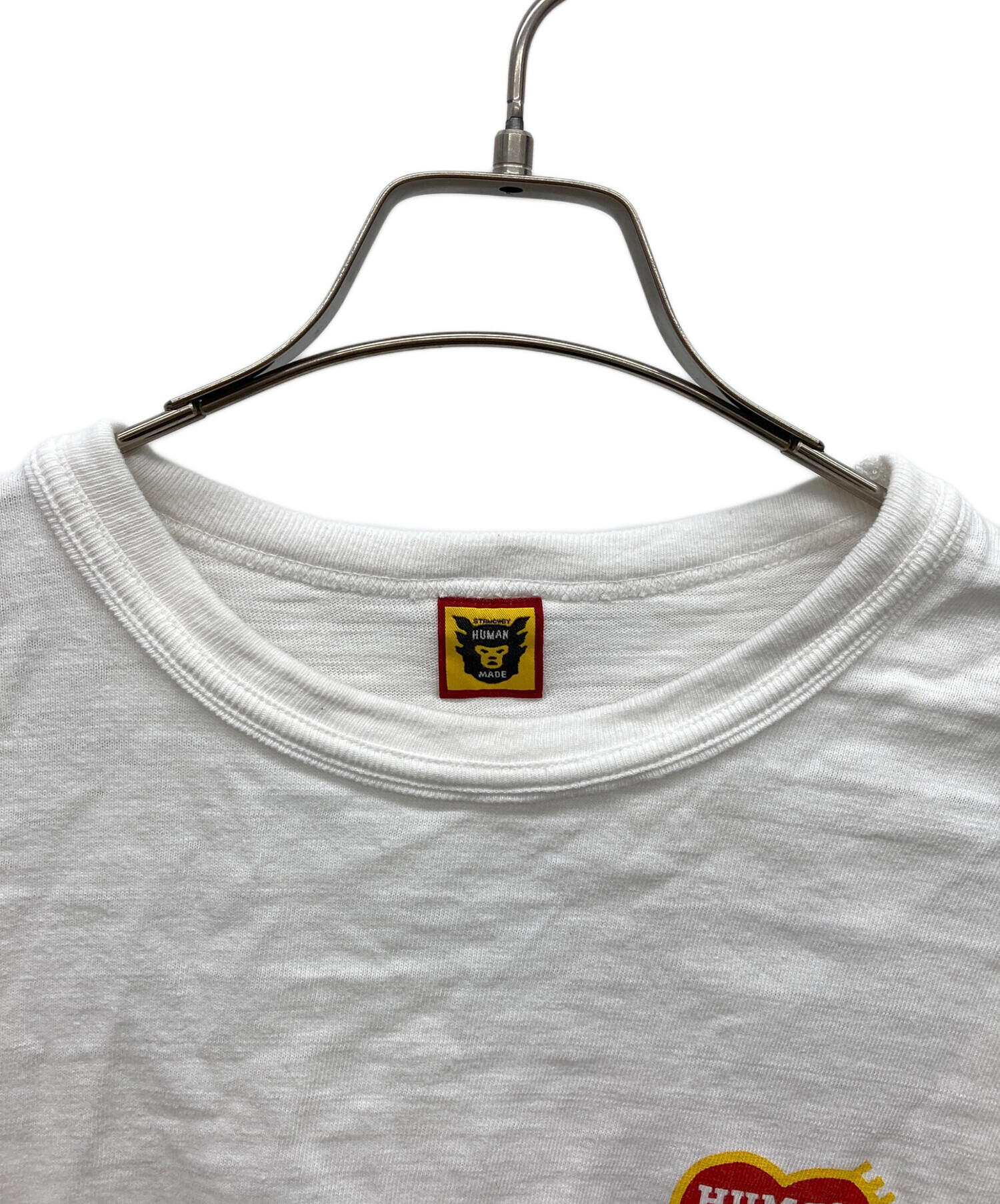 中古・古着通販】HUMAN MADE (ヒューマンメイド) Tシャツ ホワイト 