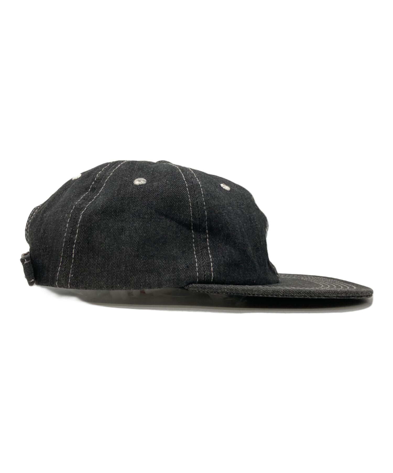 中古・古着通販】stussy (ステューシー) 刺繍ロゴデニムキャップ