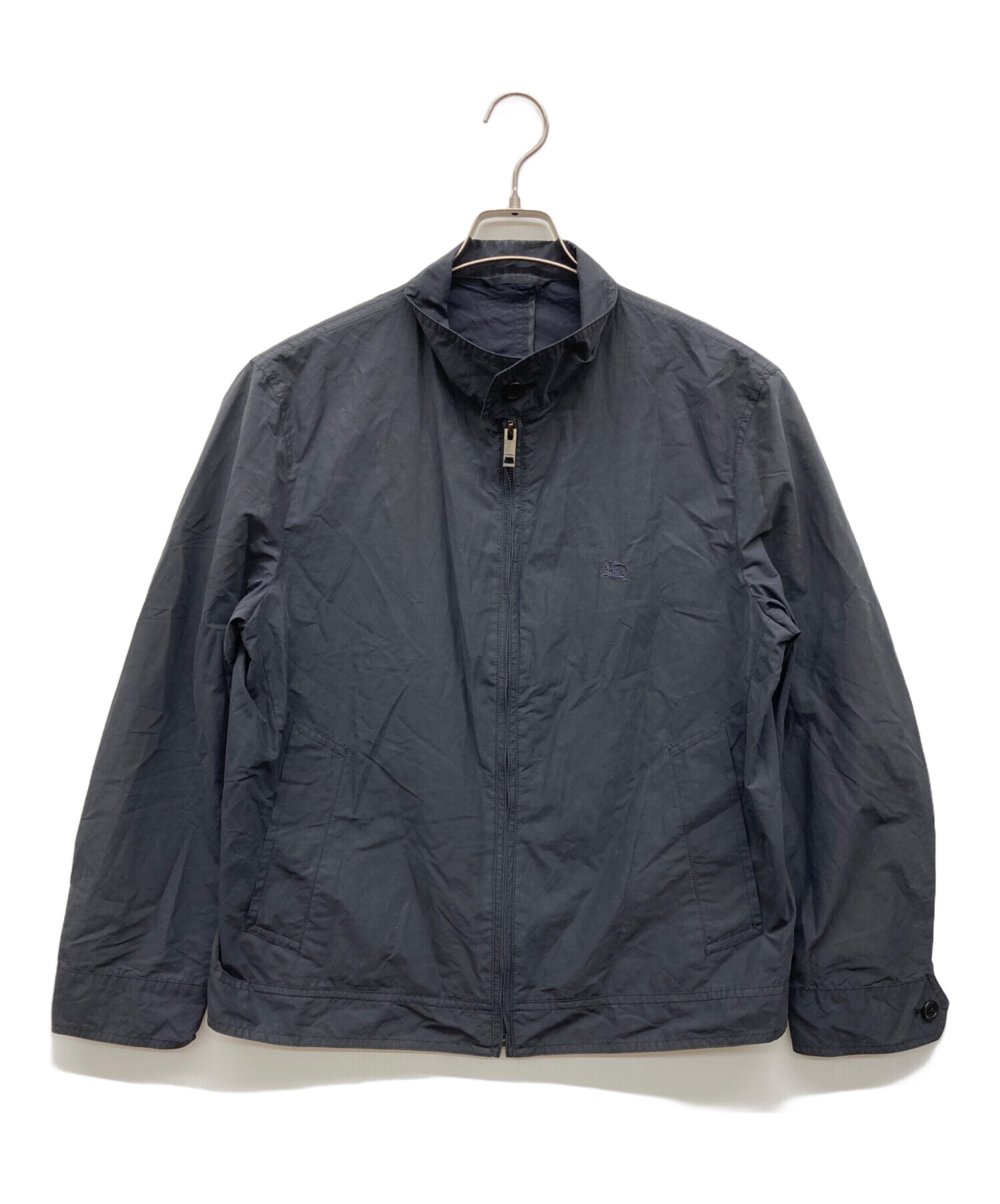 中古・古着通販】BURBERRY (バーバリー) スイングトップ ネイビー 
