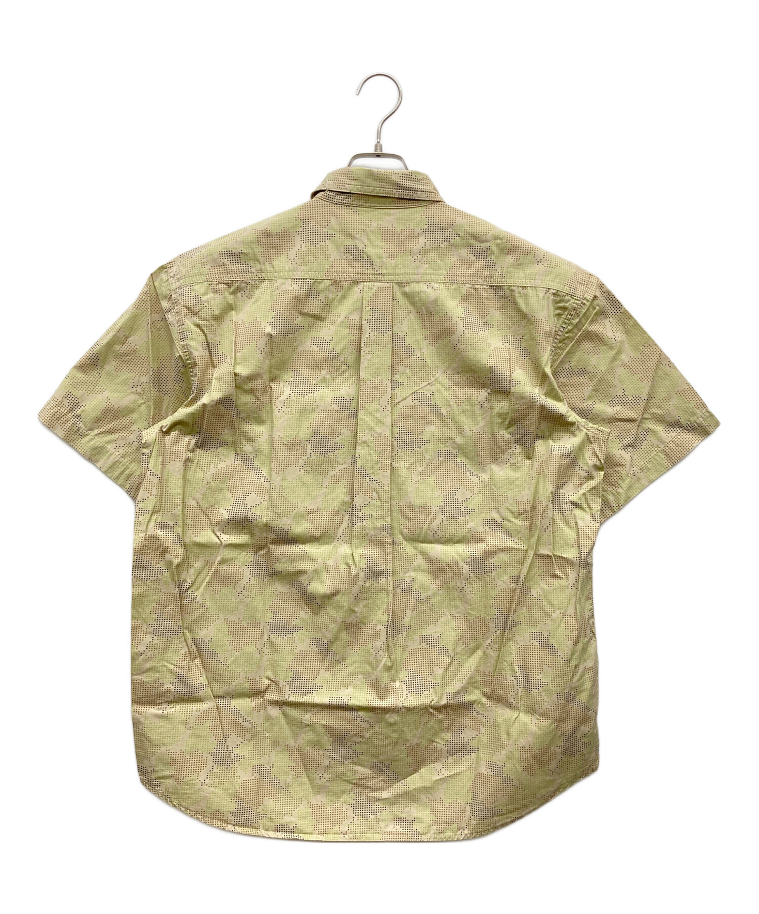中古・古着通販】stussy (ステューシー) 90s 紺タグ カモ柄半袖シャツ 