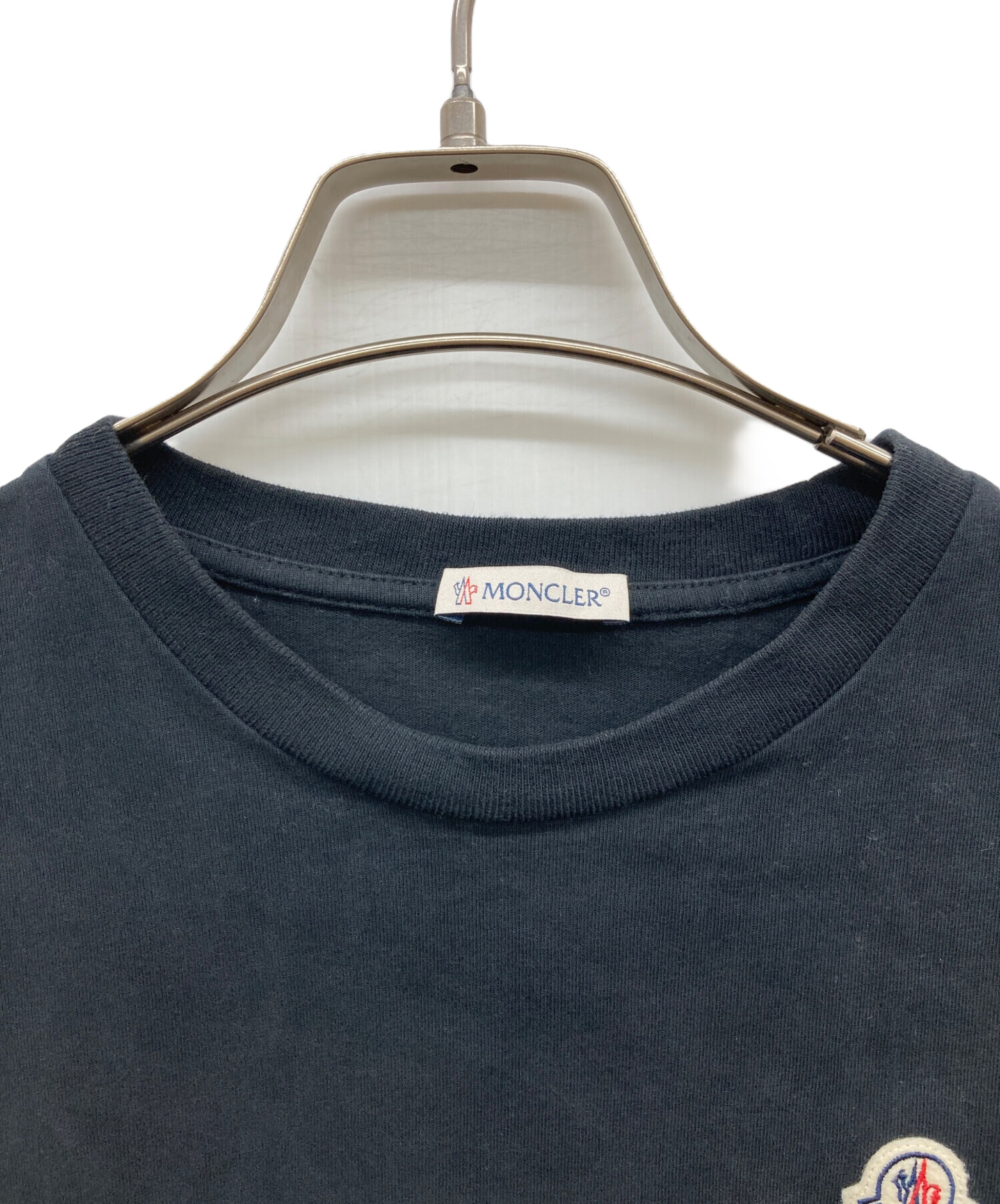 中古・古着通販】MONCLER (モンクレール) MAGLIA T-SHIRT ブラック 