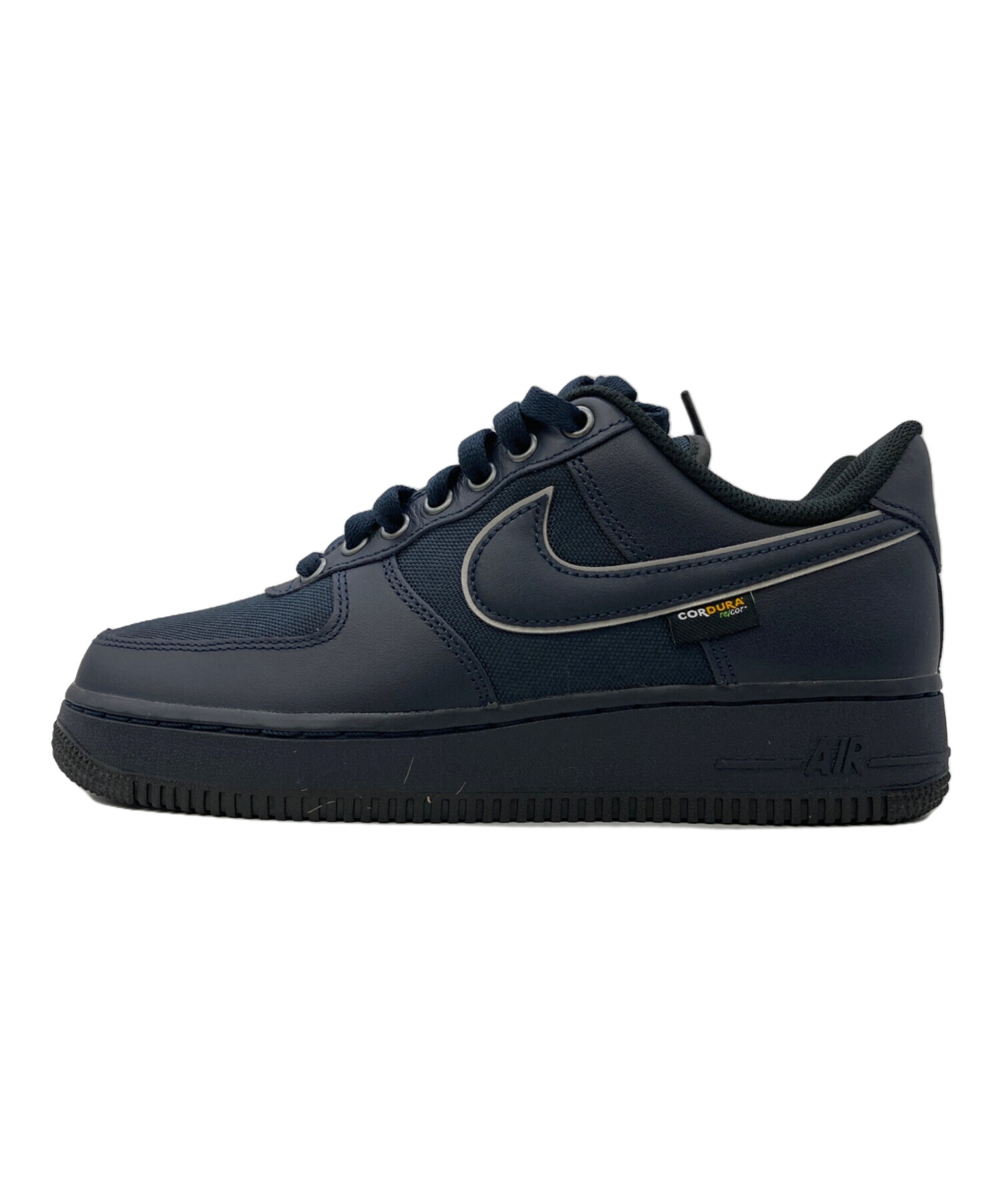 中古・古着通販】NIKE (ナイキ) AIR FORCE 1 07 LV8 ネイビー サイズ 