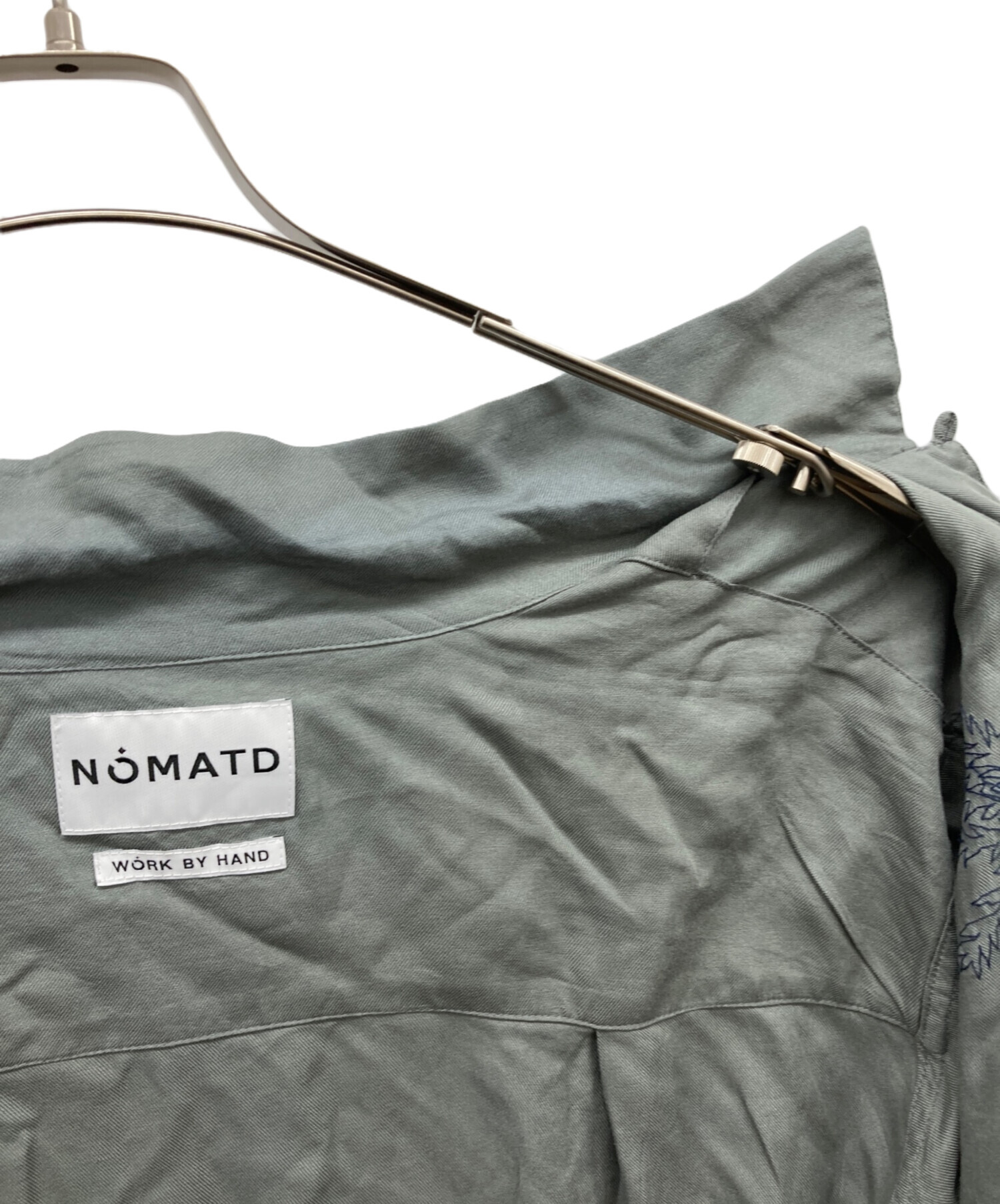 中古・古着通販】NOMA t.d. (ノーマティーディー) 刺繍半袖シャツ 