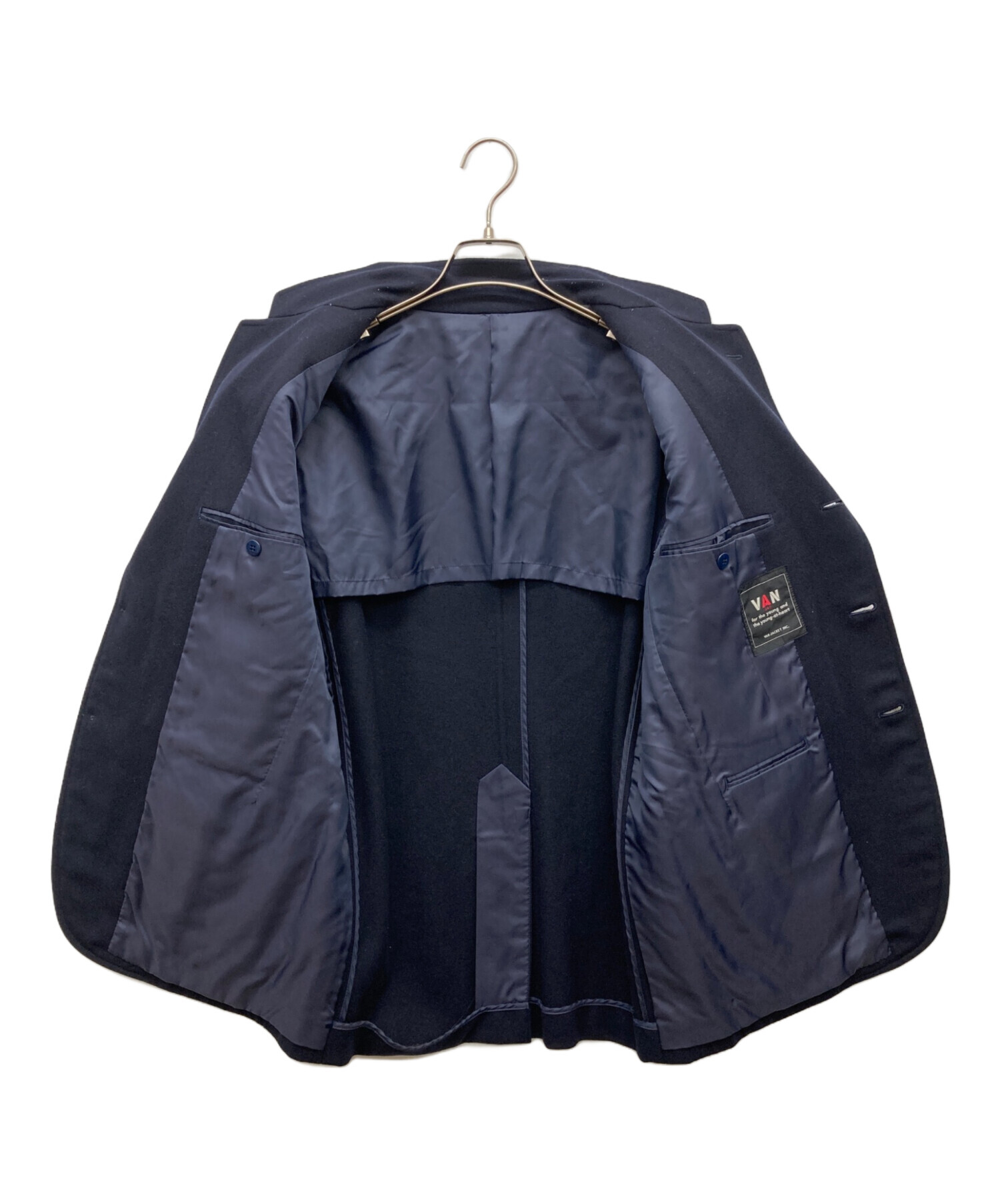 中古・古着通販】VAN (ヴァン) 金釦テーラードジャケット ネイビー