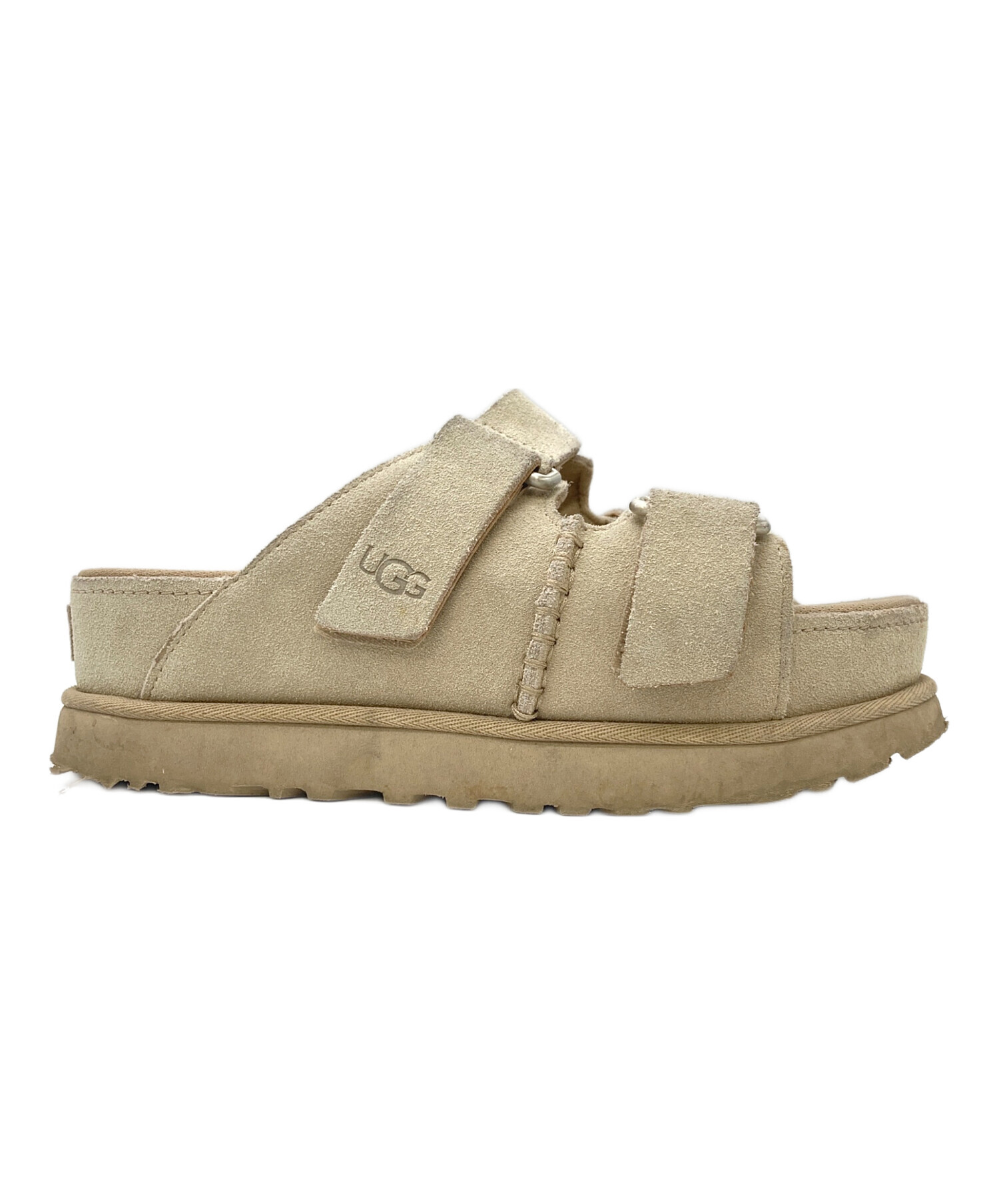 中古・古着通販】UGG (アグ) サンダル ベージュ サイズ:USA7｜ブランド