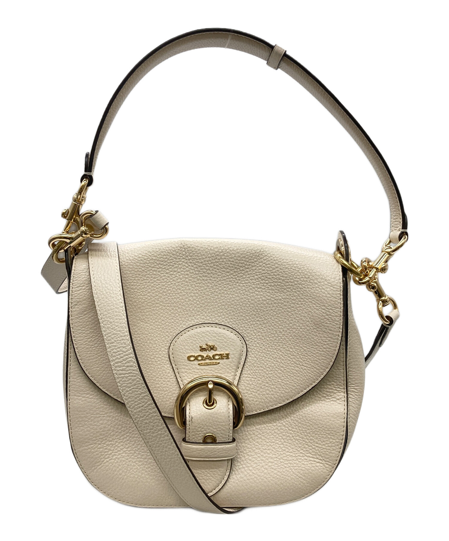 コーチ 13411 ショルダーバッグ アイボリー  COACH 2WAY パーカー COACH - コーチ 13411 ショルダーバッグ アイボリー COACH 2WAY