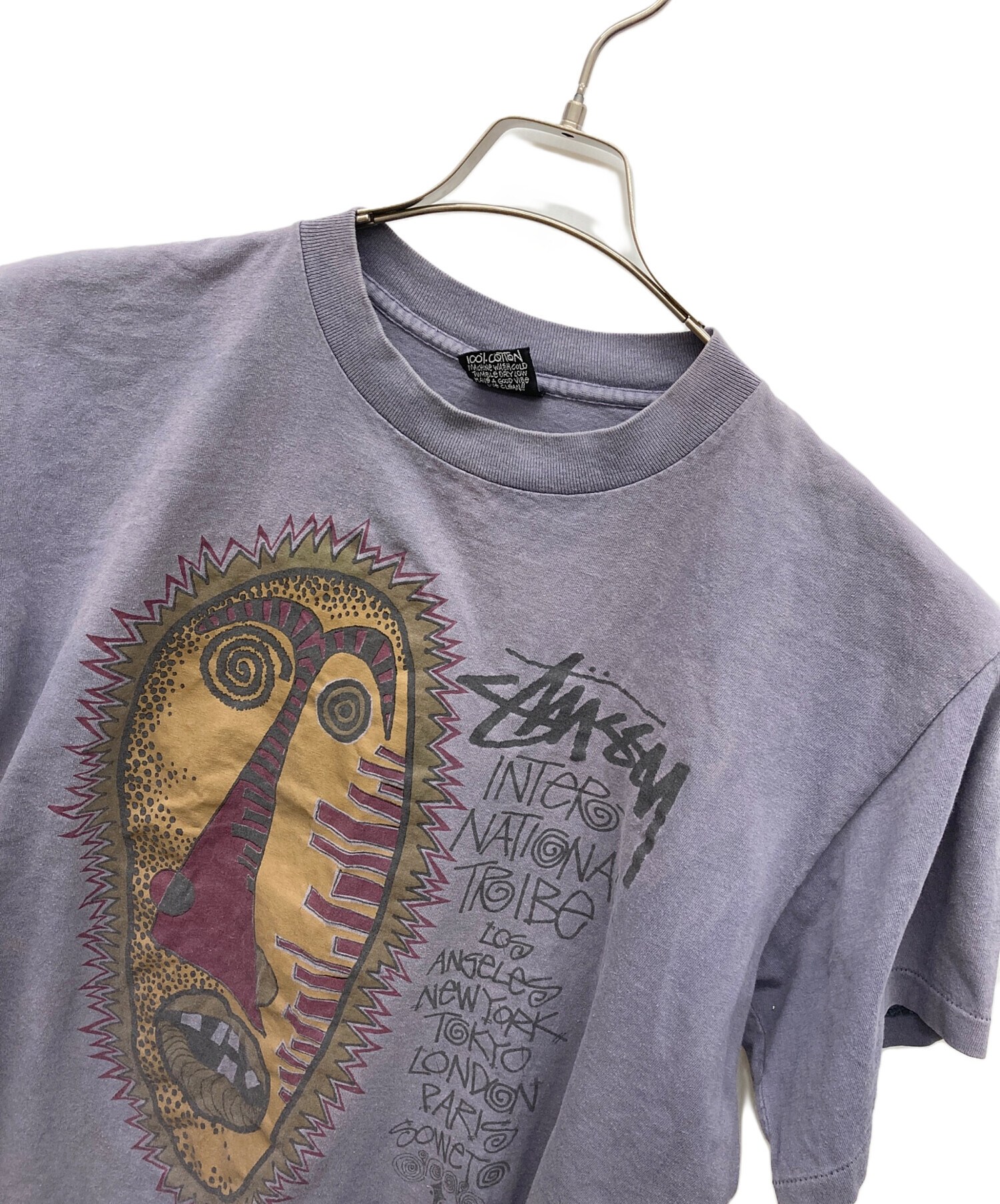 80s? ステューシー　3点セット 中古・古着通販】stussy (ステューシー) 80's総柄シャツ マルチカラー