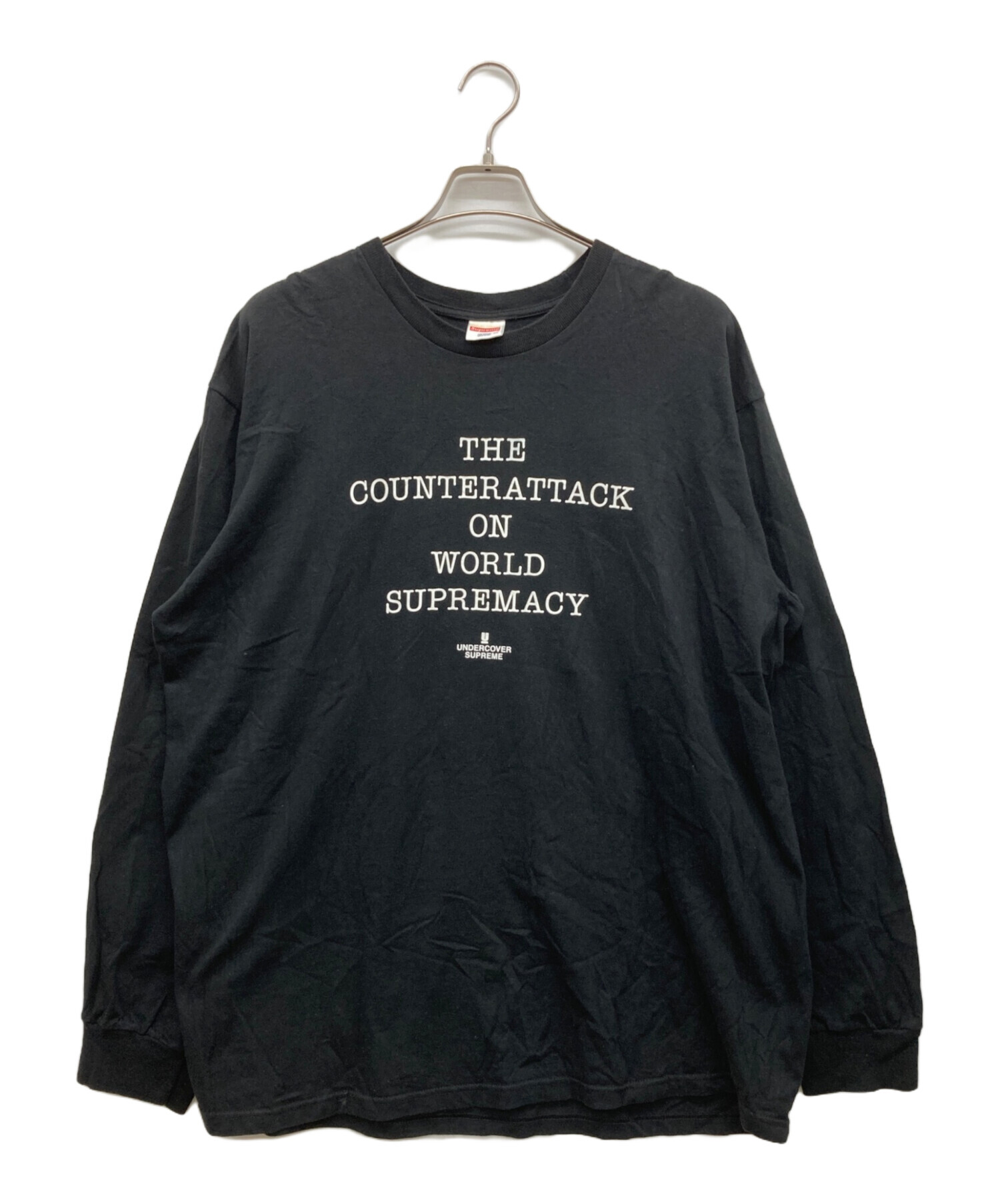 ☆Supreme シュプリーム × UNDERCOVER アンダーカバー ロンT ブラック 