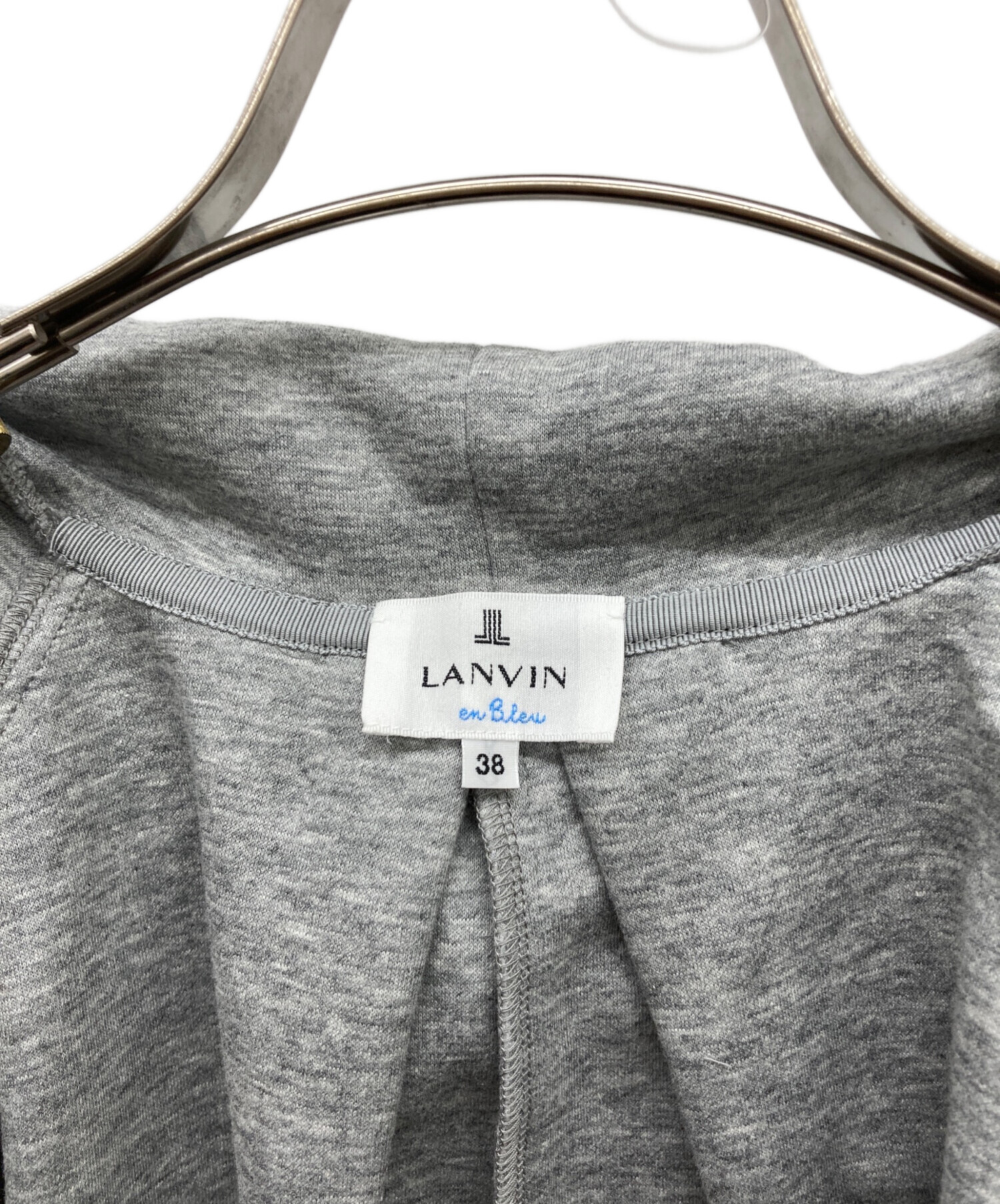 中古・古着通販】LANVIN en Bleu (ランバンオンブルー) ショートジップ 