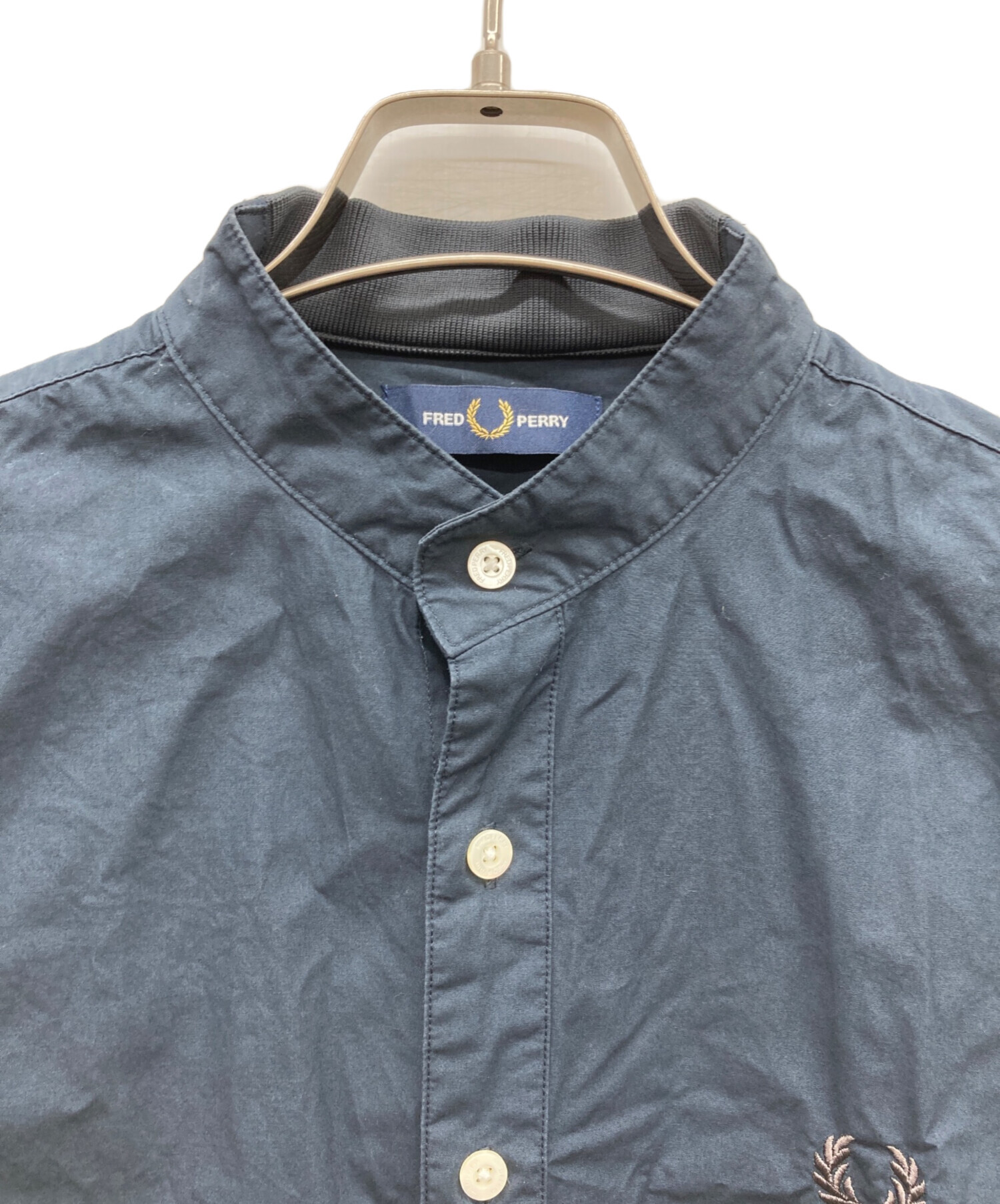 中古・古着通販】FRED PERRY (フレッドペリー) スタンドカラーシャツ