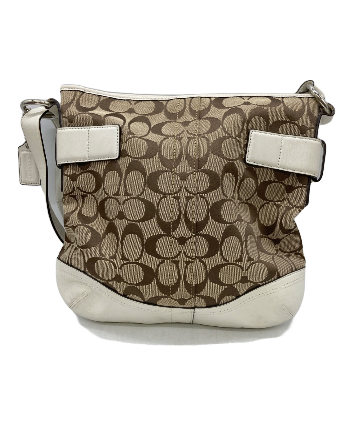 中古・古着通販】COACH (コーチ) シグネチャーショルダーバッグ